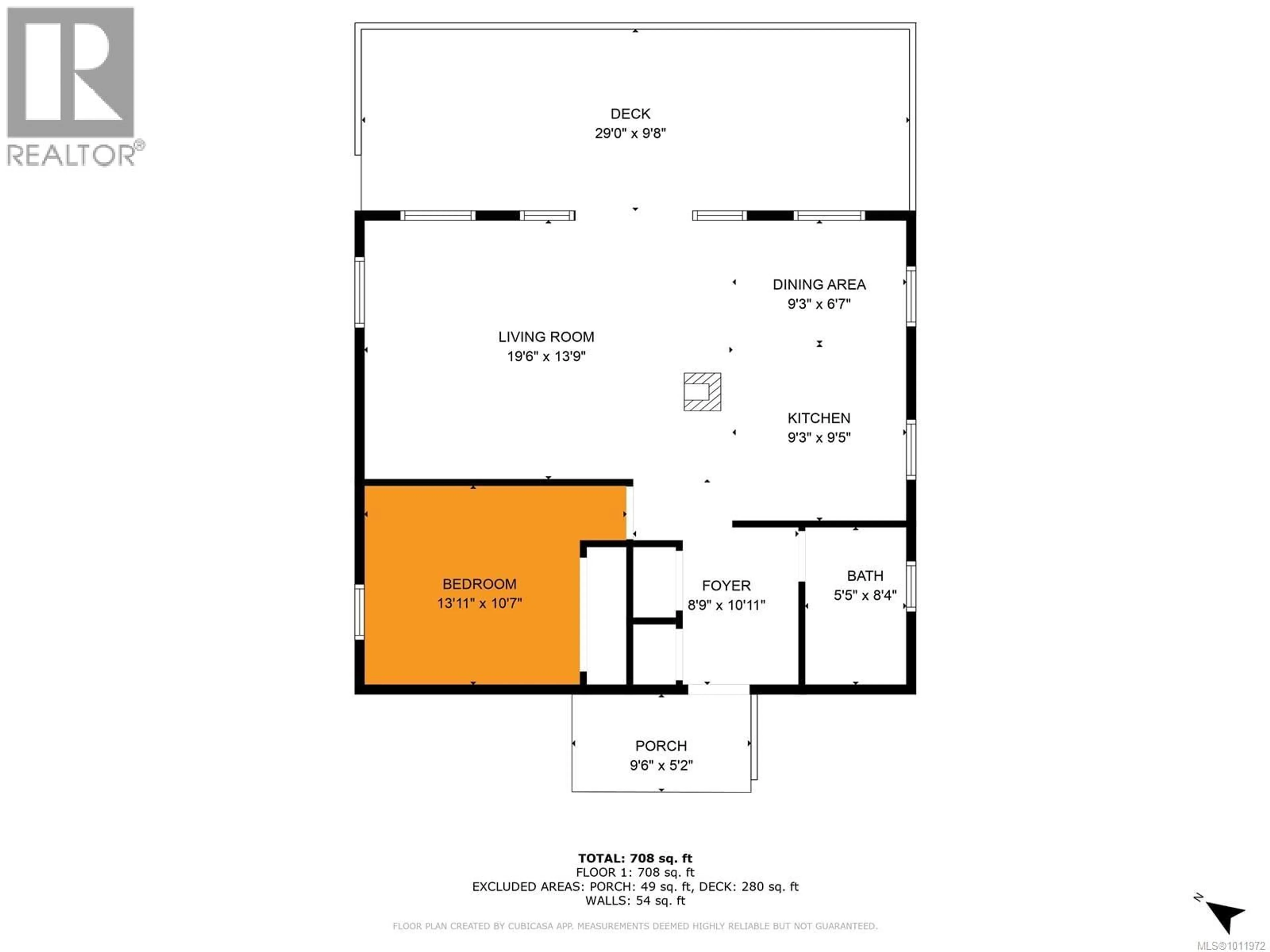 Floor plan for 1799 TIBER BAY ROAD, Cortes Island British Columbia V0P1K0