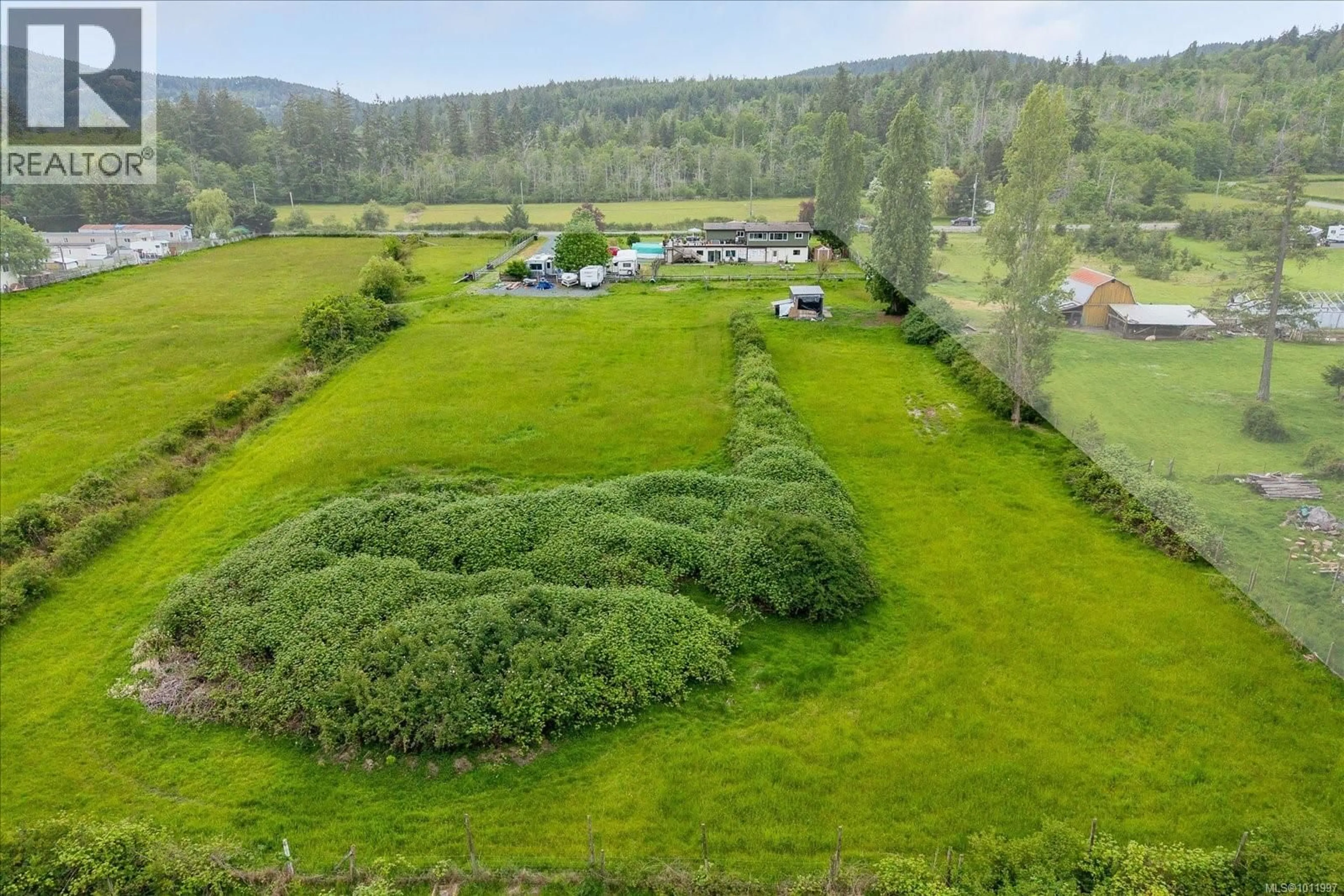 A pic from outside/outdoor area/front of a property/back of a property/a pic from drone, forest/trees view for 1777 CECIL STREET, Crofton British Columbia V0E1R0