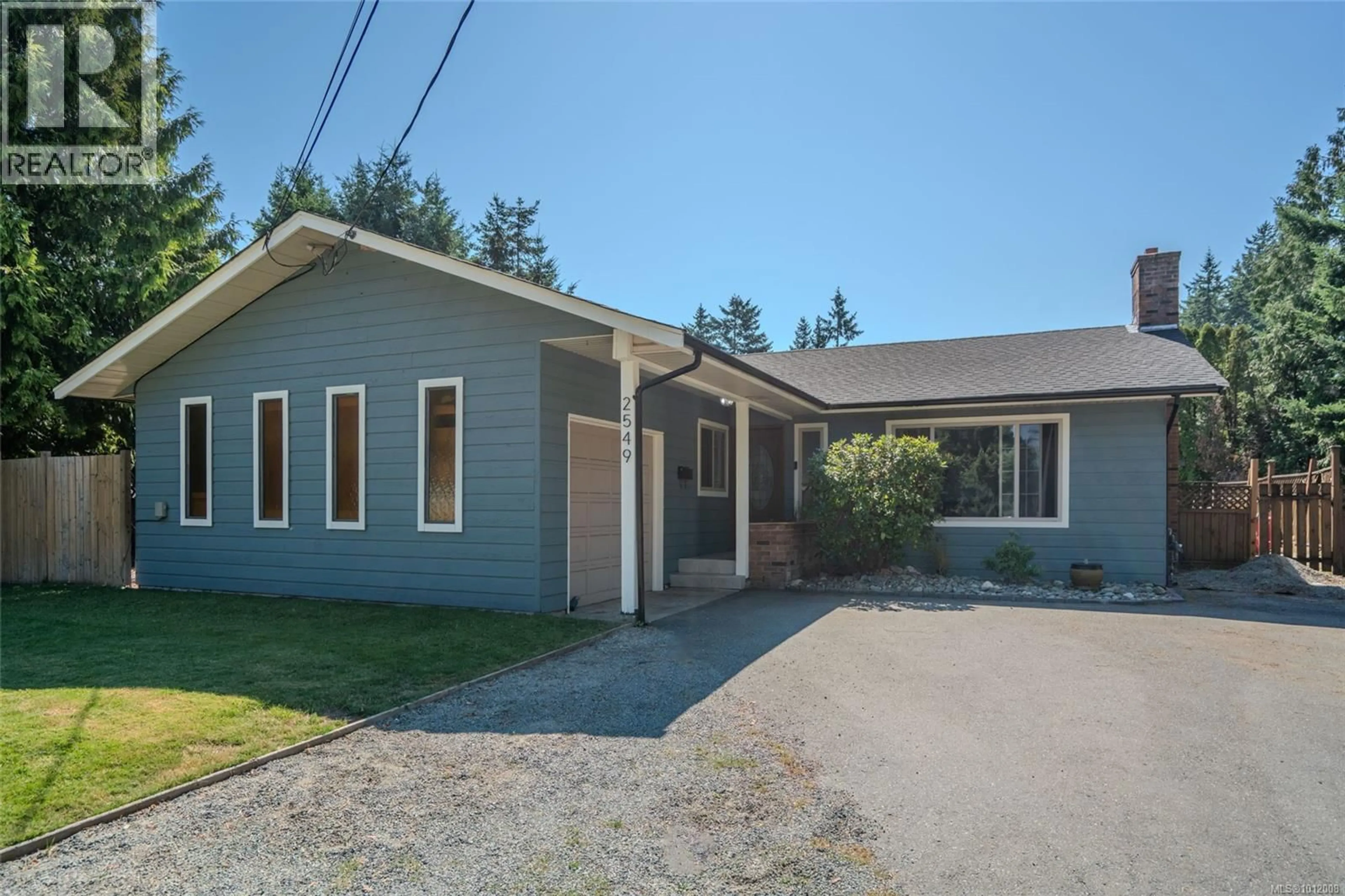 Home with vinyl exterior material, street for 2549 LABIEUX ROAD, Nanaimo British Columbia V9T3M8