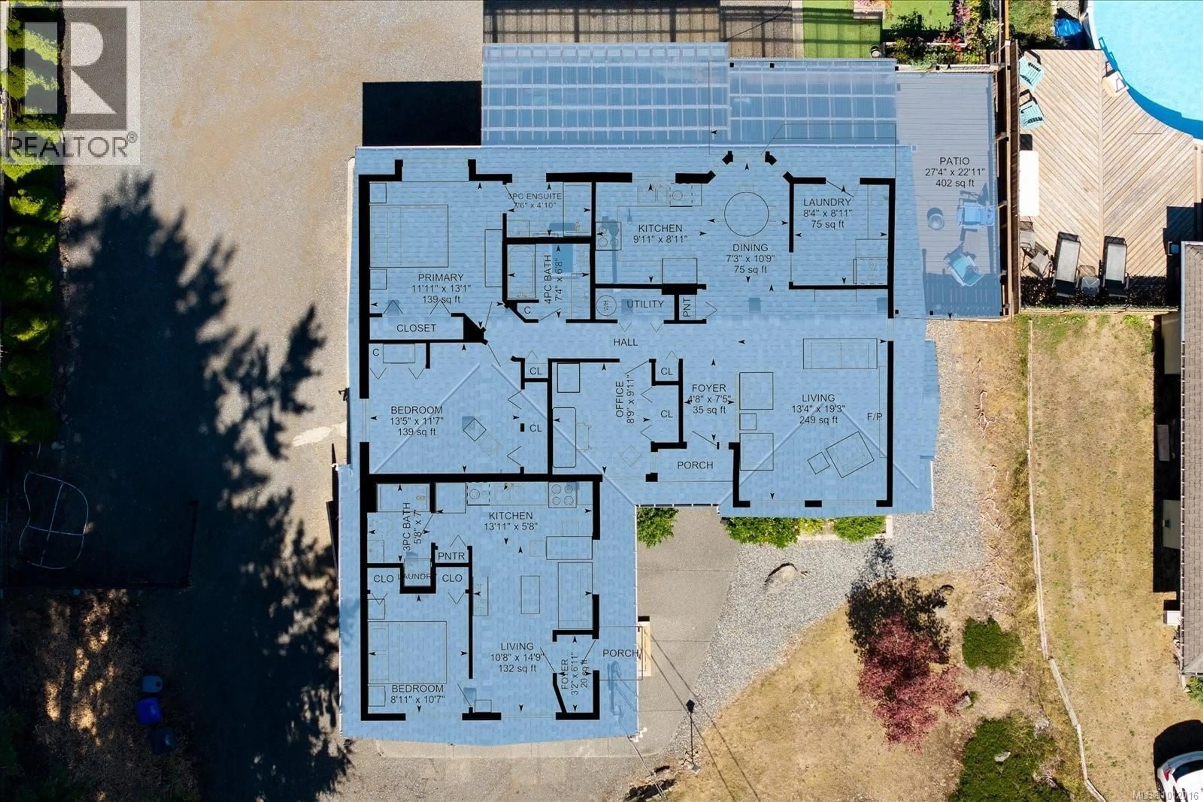 Floor plan for 2320 HEMER ROAD, Nanaimo British Columbia V9X1G9