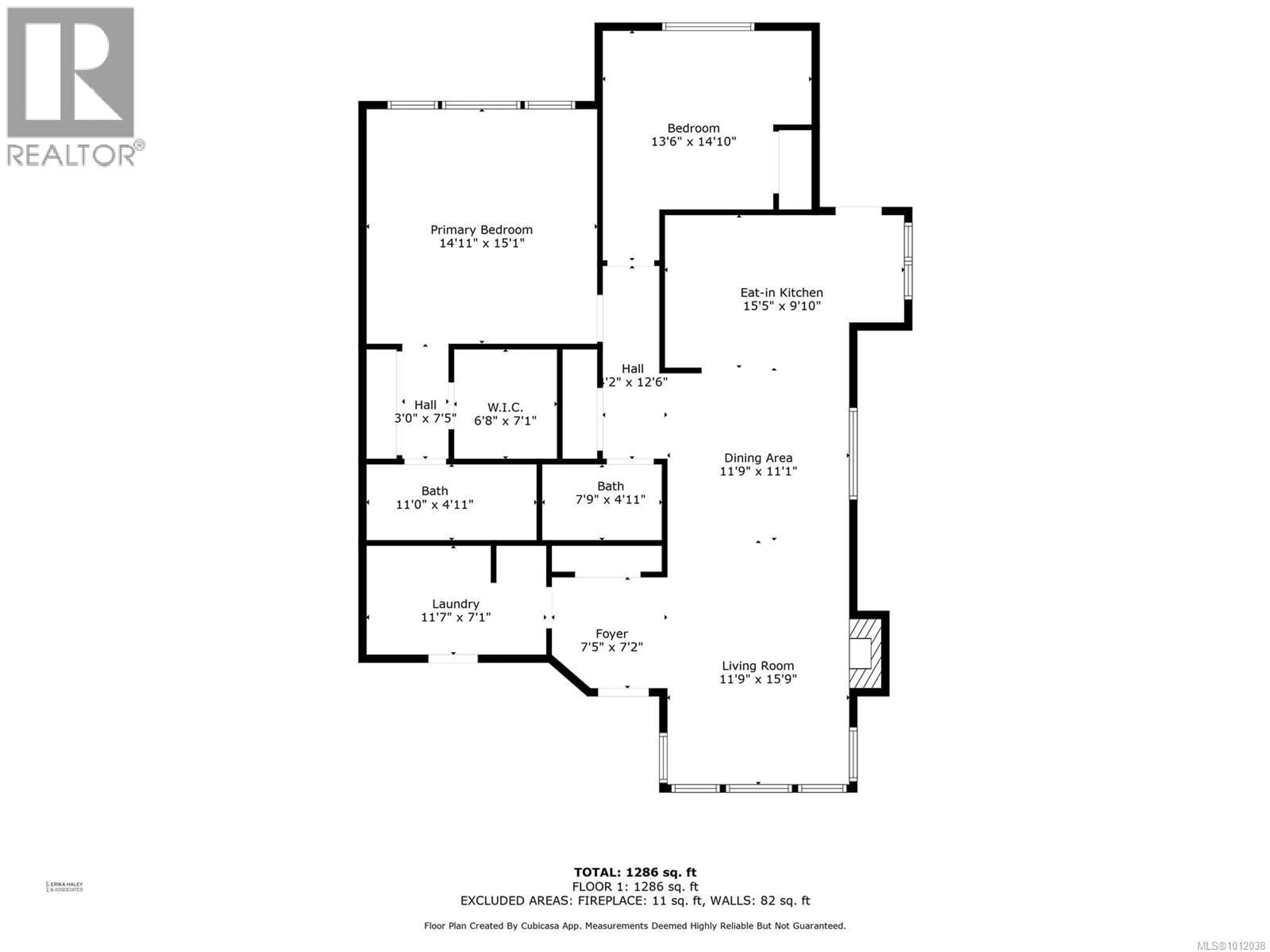 Floor plan for 6 - 769 MERECROFT ROAD, Campbell River British Columbia V9H8H6