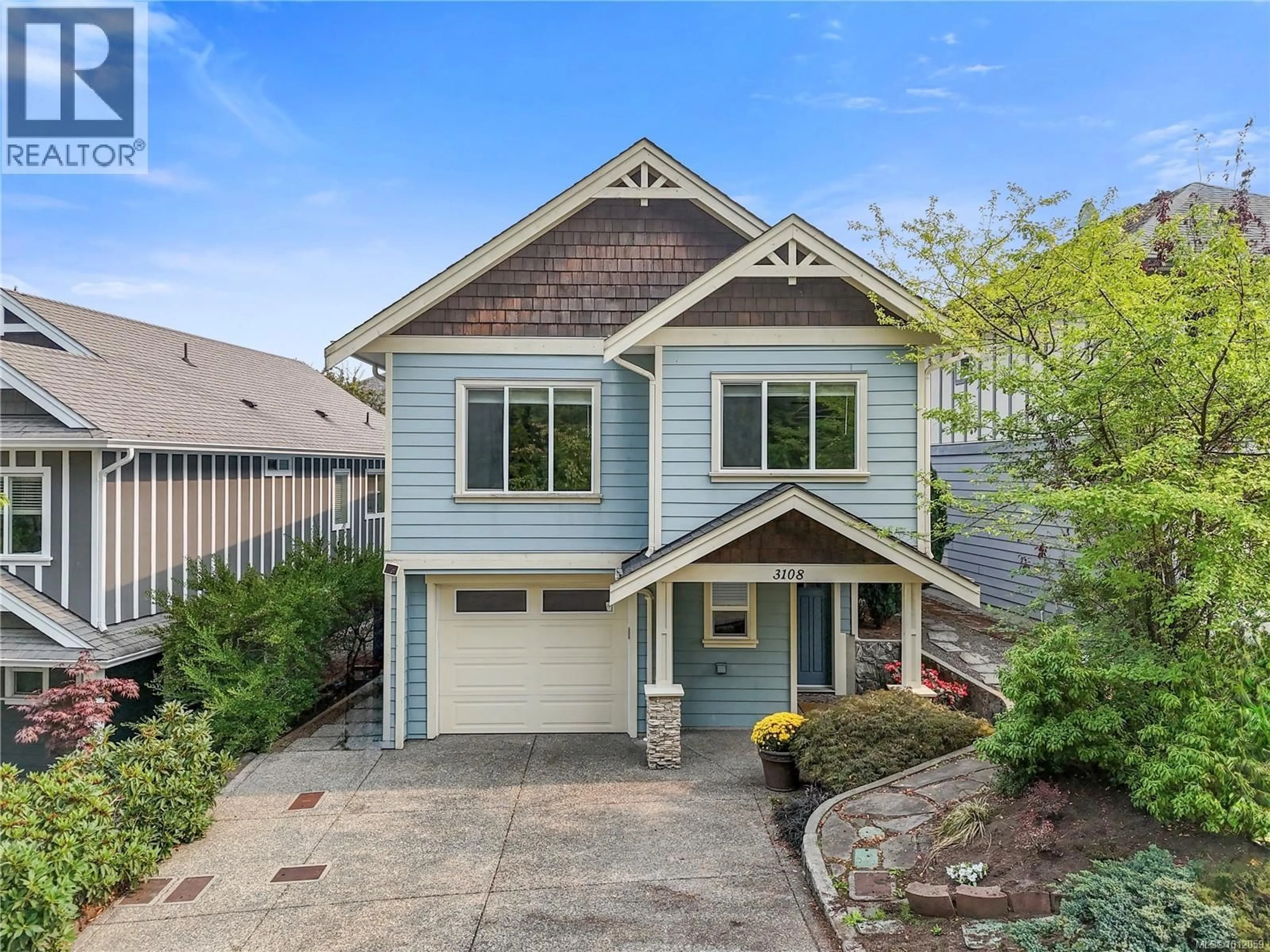 Home with vinyl exterior material, street for 3108 LANGFORD LAKE ROAD, Langford British Columbia V9B0L9