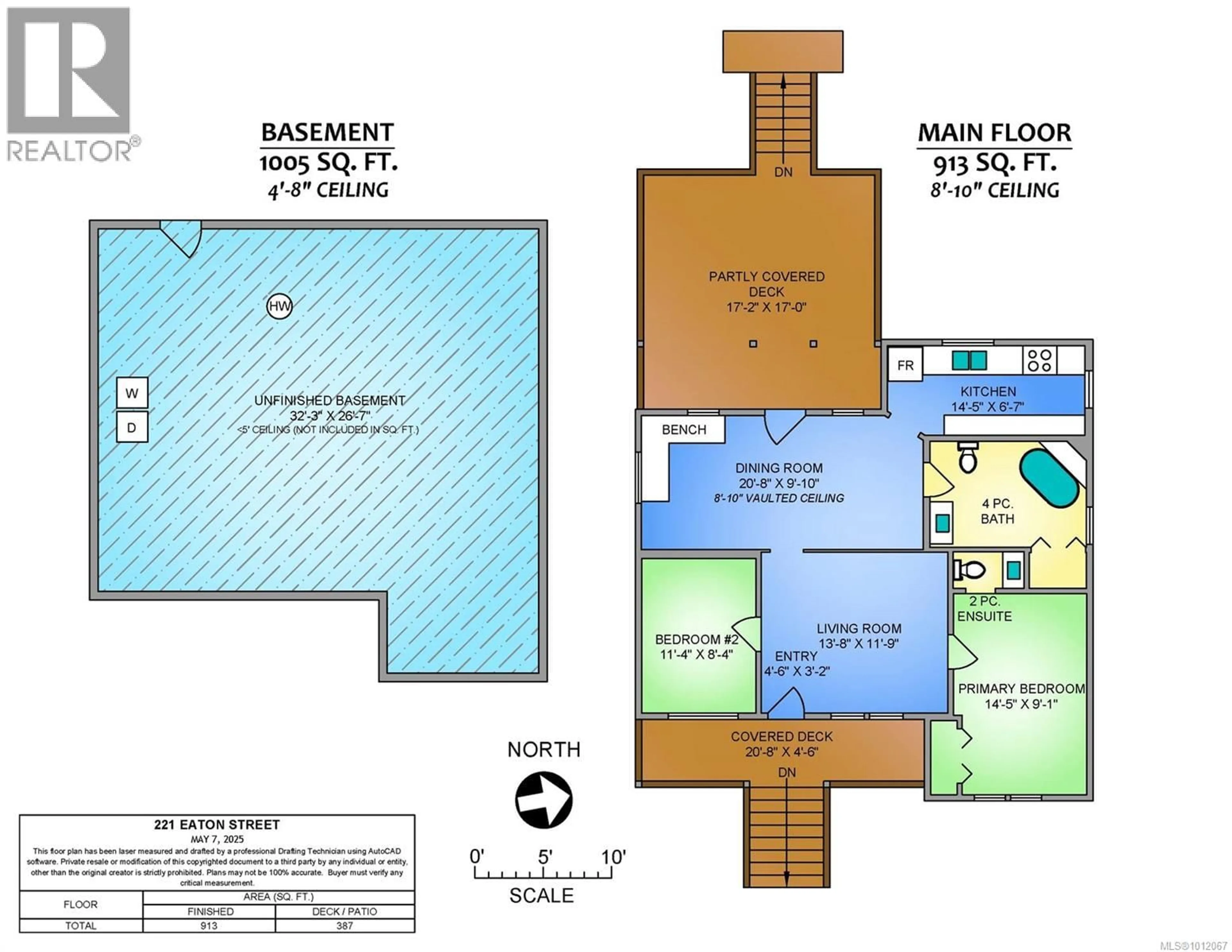 Floor plan for 221 EATON STREET, Nanaimo British Columbia V9R4Y5