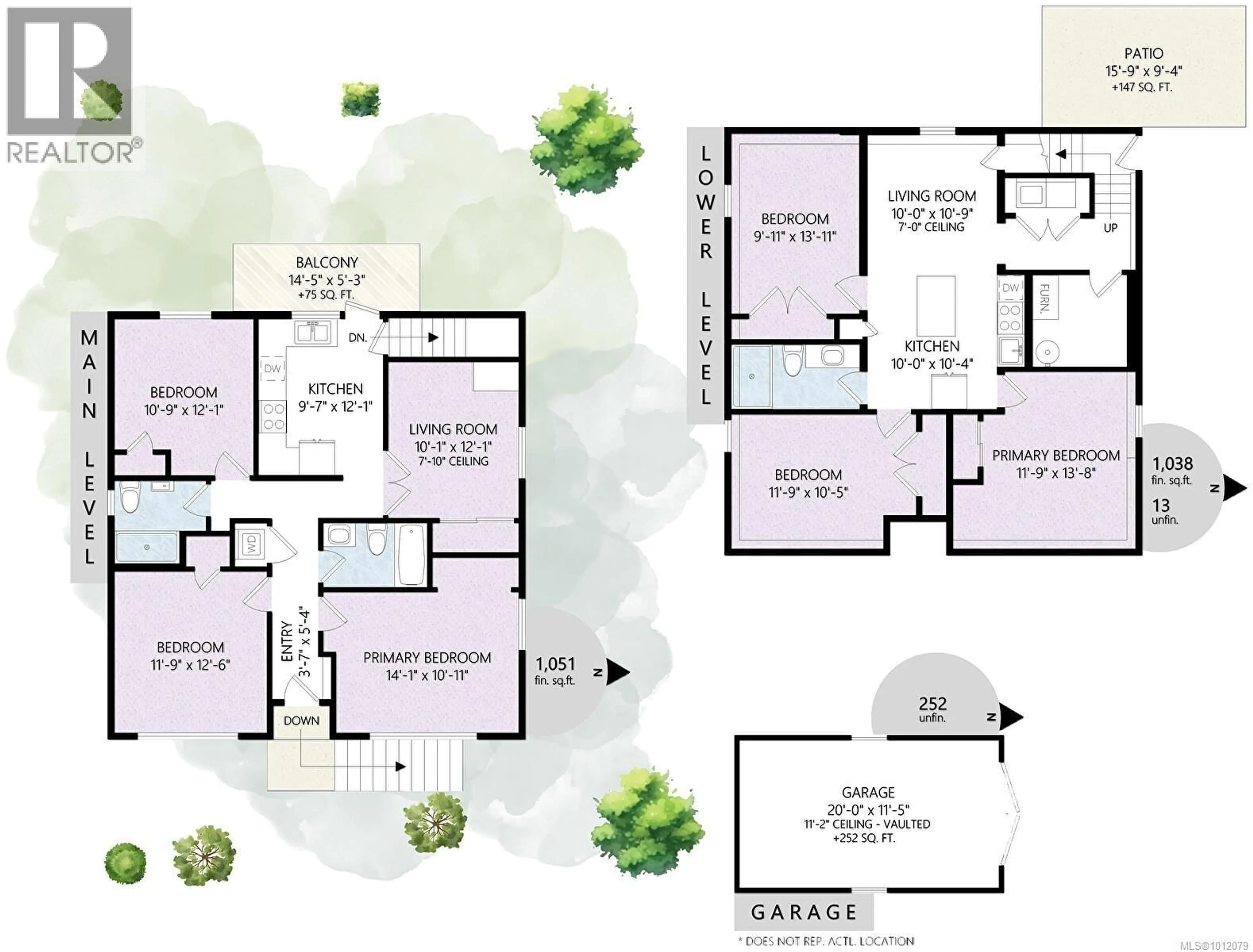 Floor plan for 2666 ASQUITH STREET, Victoria British Columbia V8R3Y3