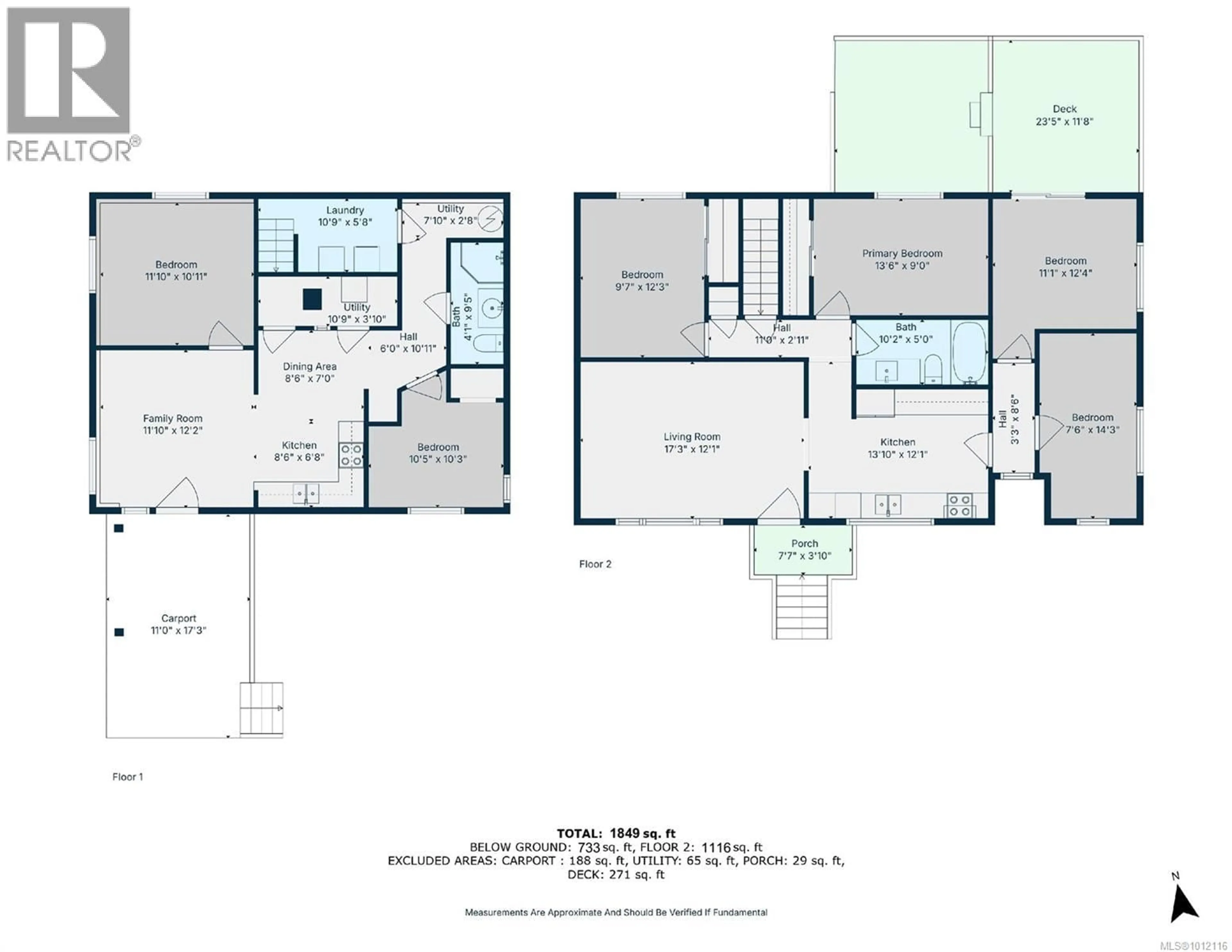 Floor plan for 1416 WHITE STREET, Nanaimo British Columbia V9S1J2