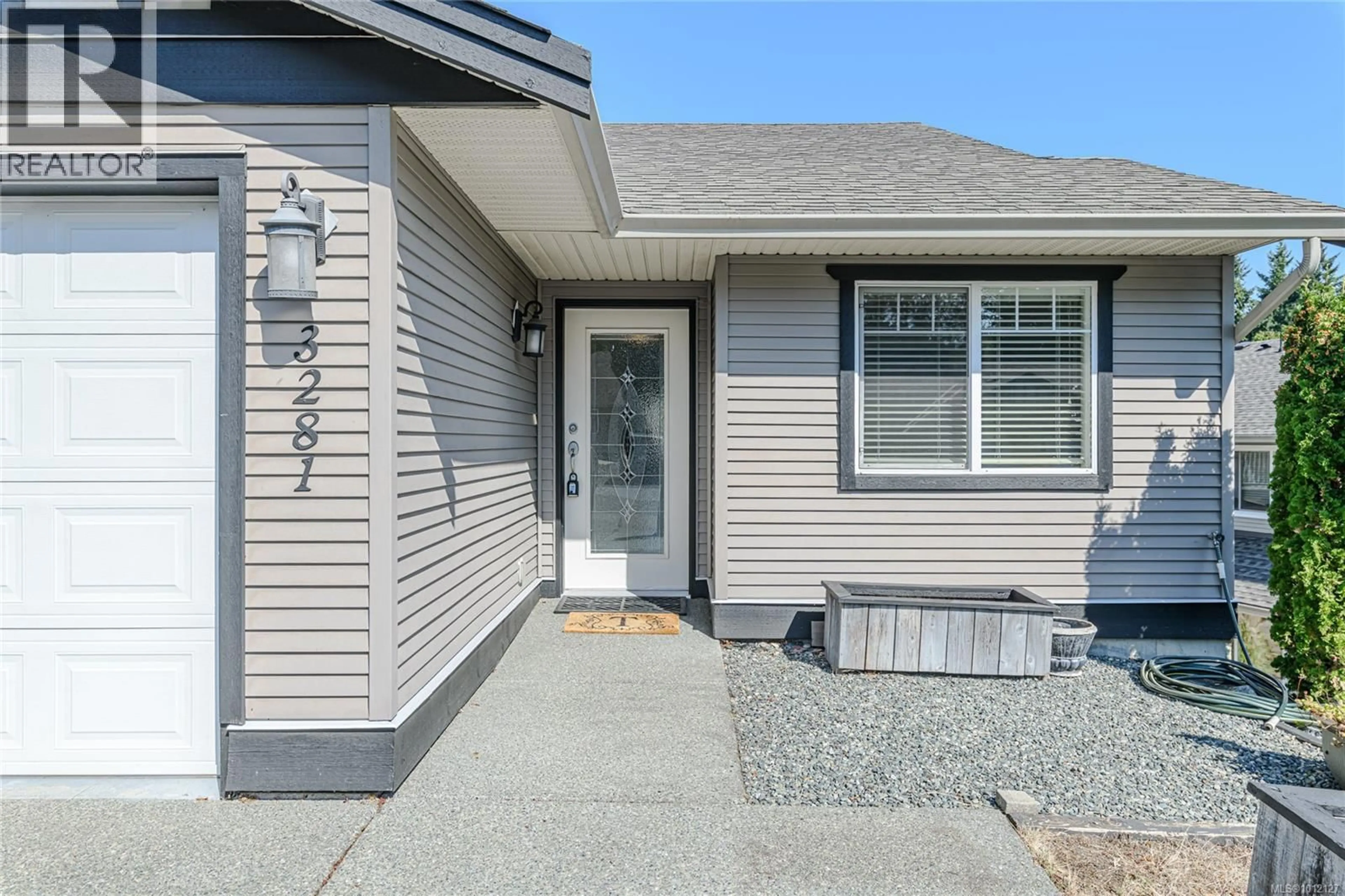Home with vinyl exterior material, street for 3281 RENITA RIDGE ROAD, Duncan British Columbia V9L5J6