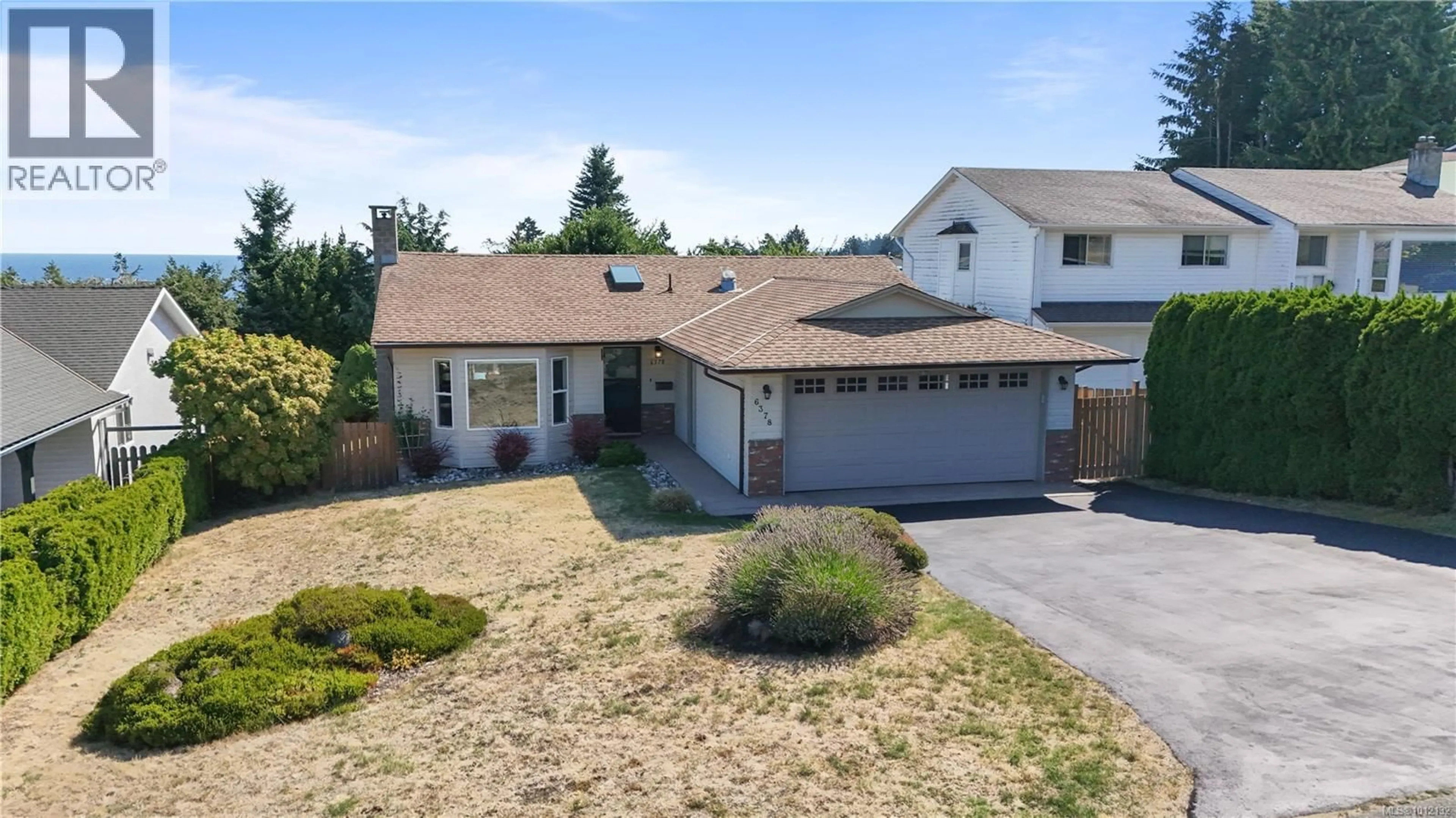 Home with vinyl exterior material, street for 6378 INVERMERE ROAD, Nanaimo British Columbia V9V1B9