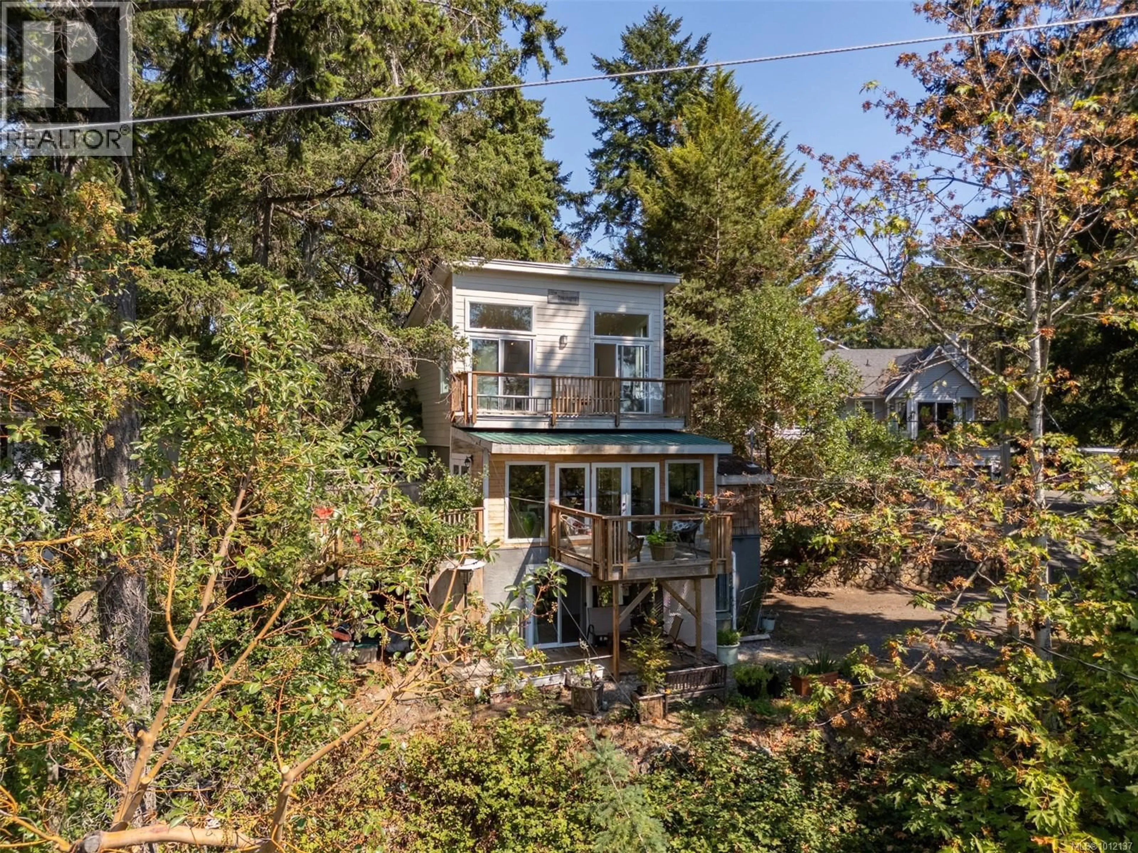A pic from outside/outdoor area/front of a property/back of a property/a pic from drone, unknown for 2545 FLORENCE LAKE ROAD, Langford British Columbia V9B4H4