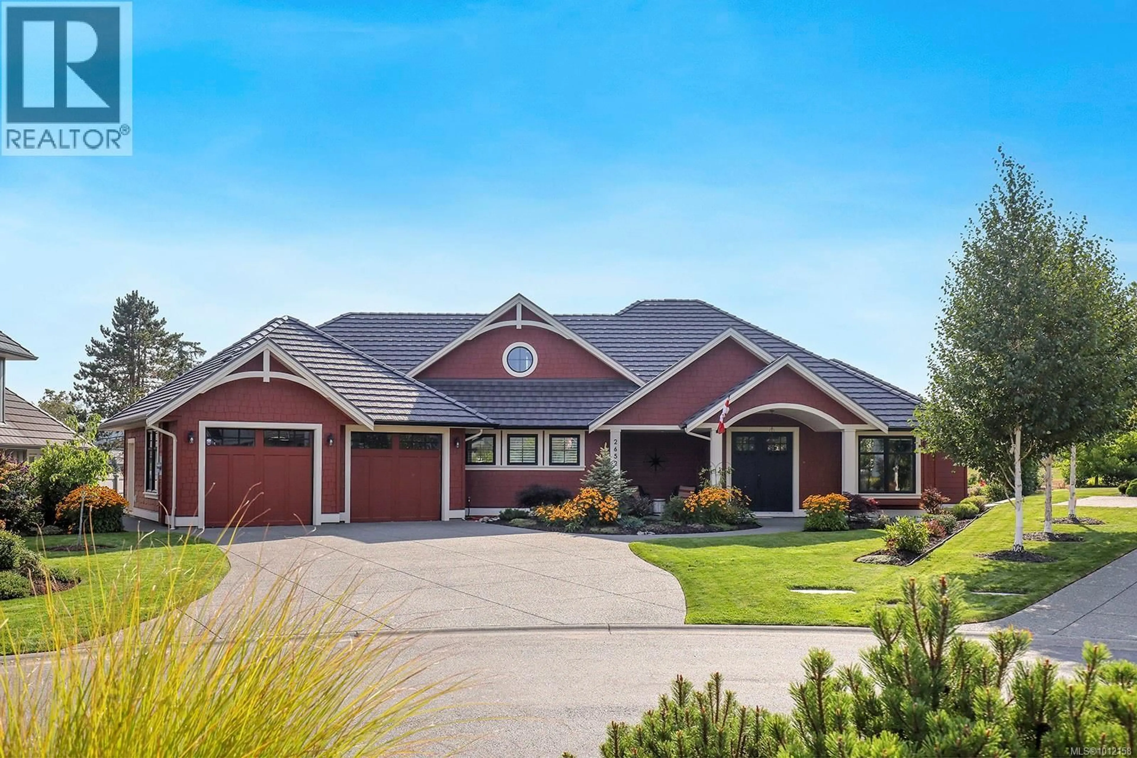 Home with brick exterior material, unknown for 2652 SHEFFIELD CRESCENT, Courtenay British Columbia V9N0E4