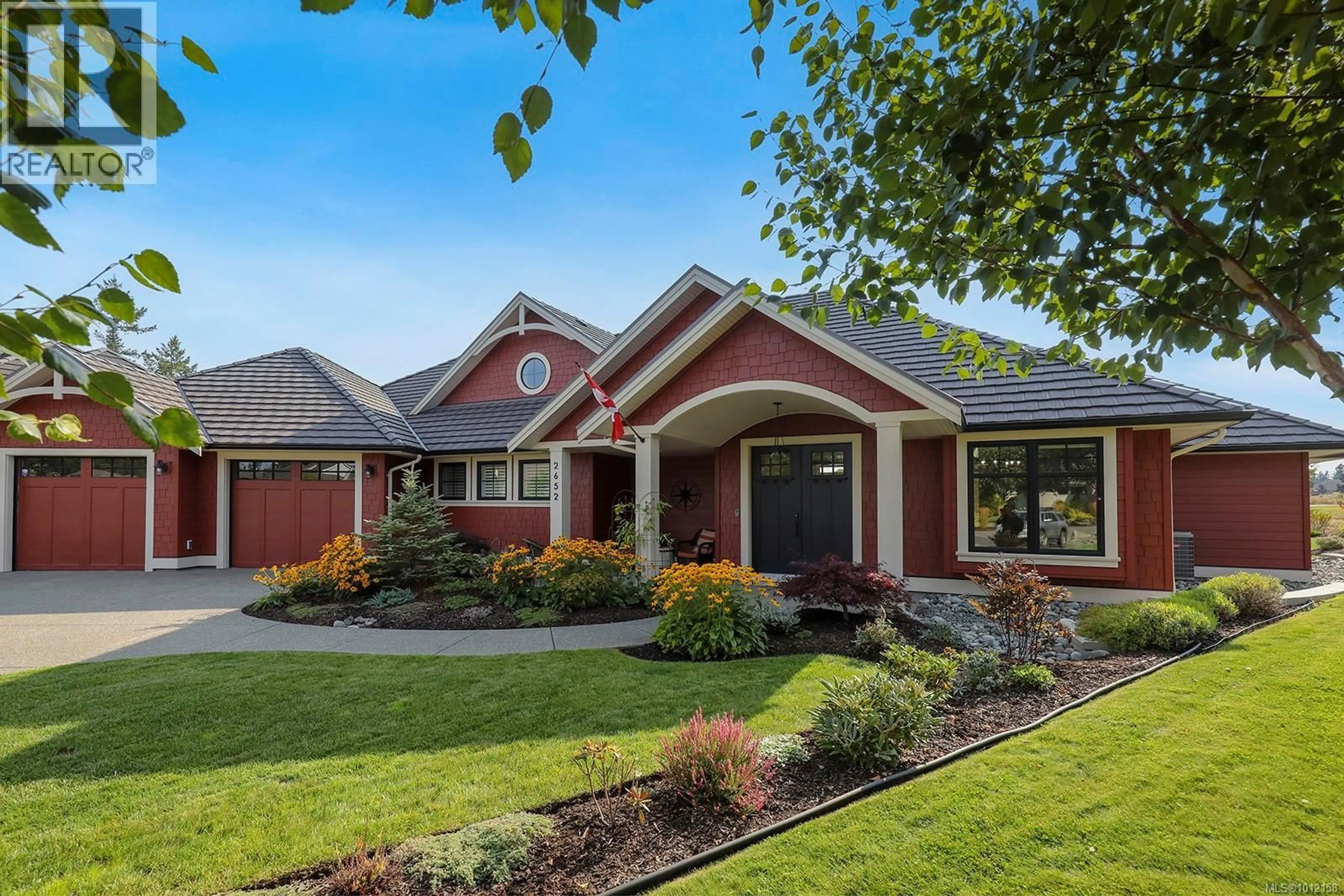 Home with brick exterior material, unknown for 2652 SHEFFIELD CRESCENT, Courtenay British Columbia V9N0E4