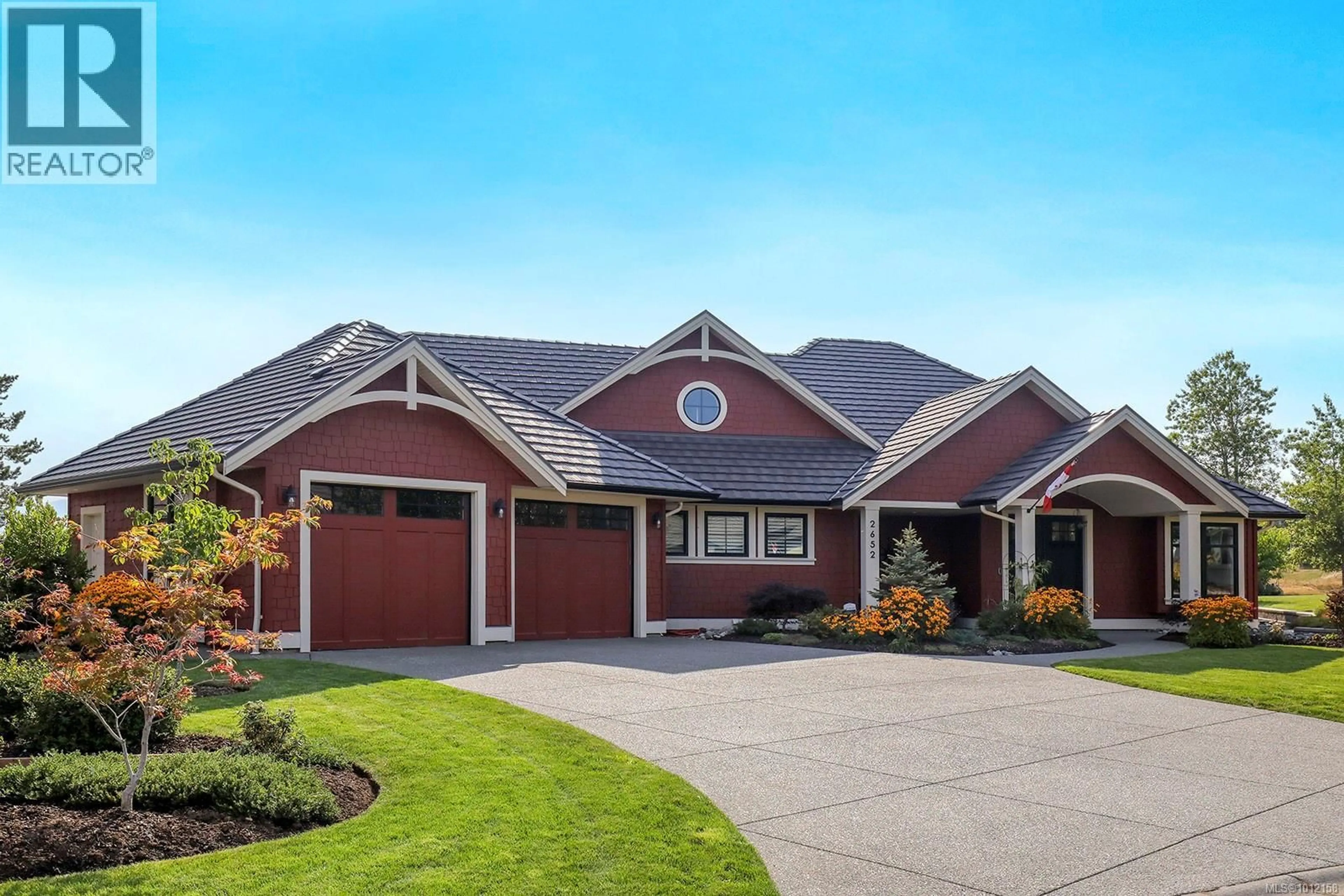 Home with brick exterior material, street for 2652 SHEFFIELD CRESCENT, Courtenay British Columbia V9N0E4