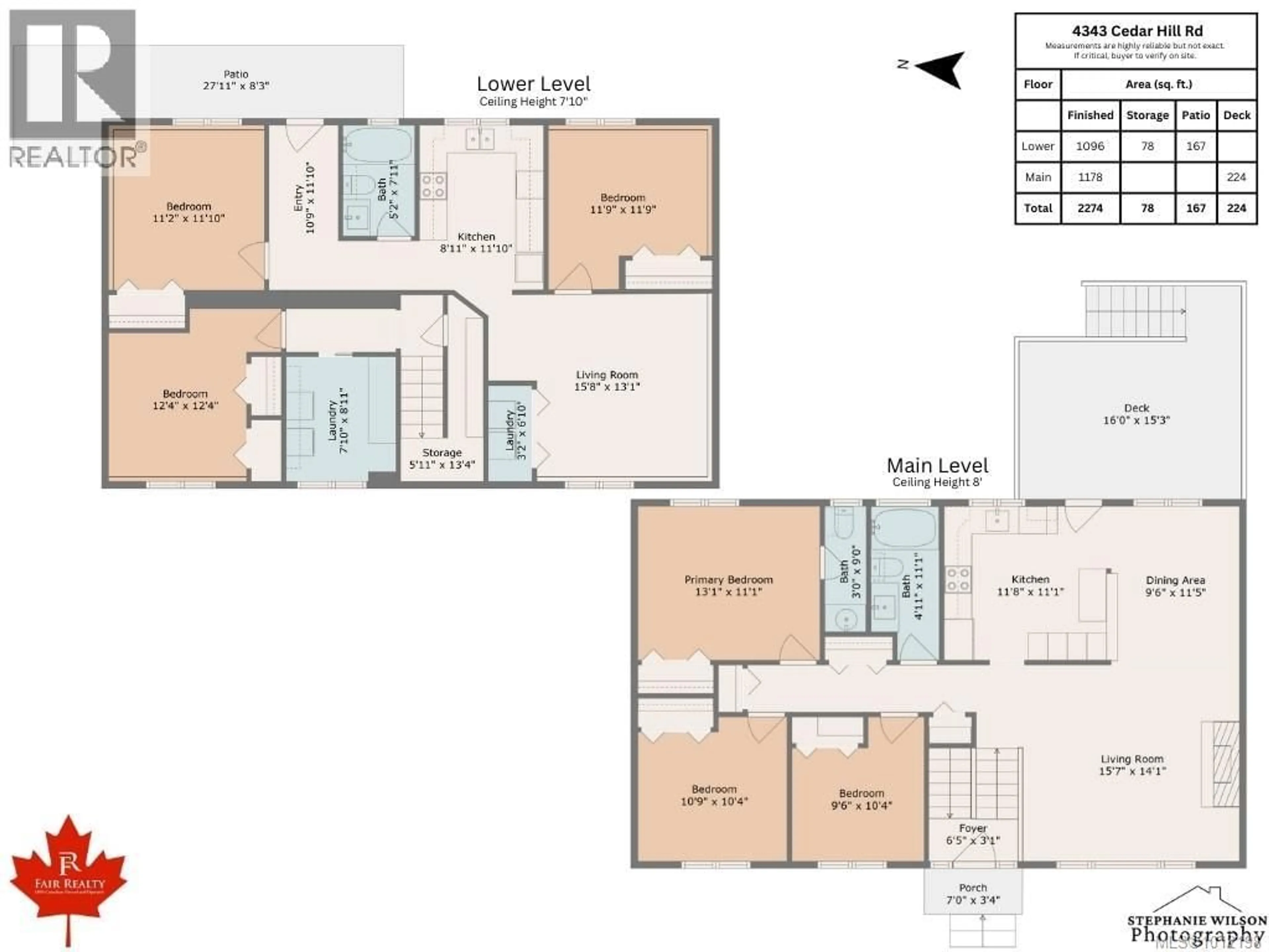 Floor plan for 4343 CEDAR HILL ROAD, Saanich British Columbia V8N5L8