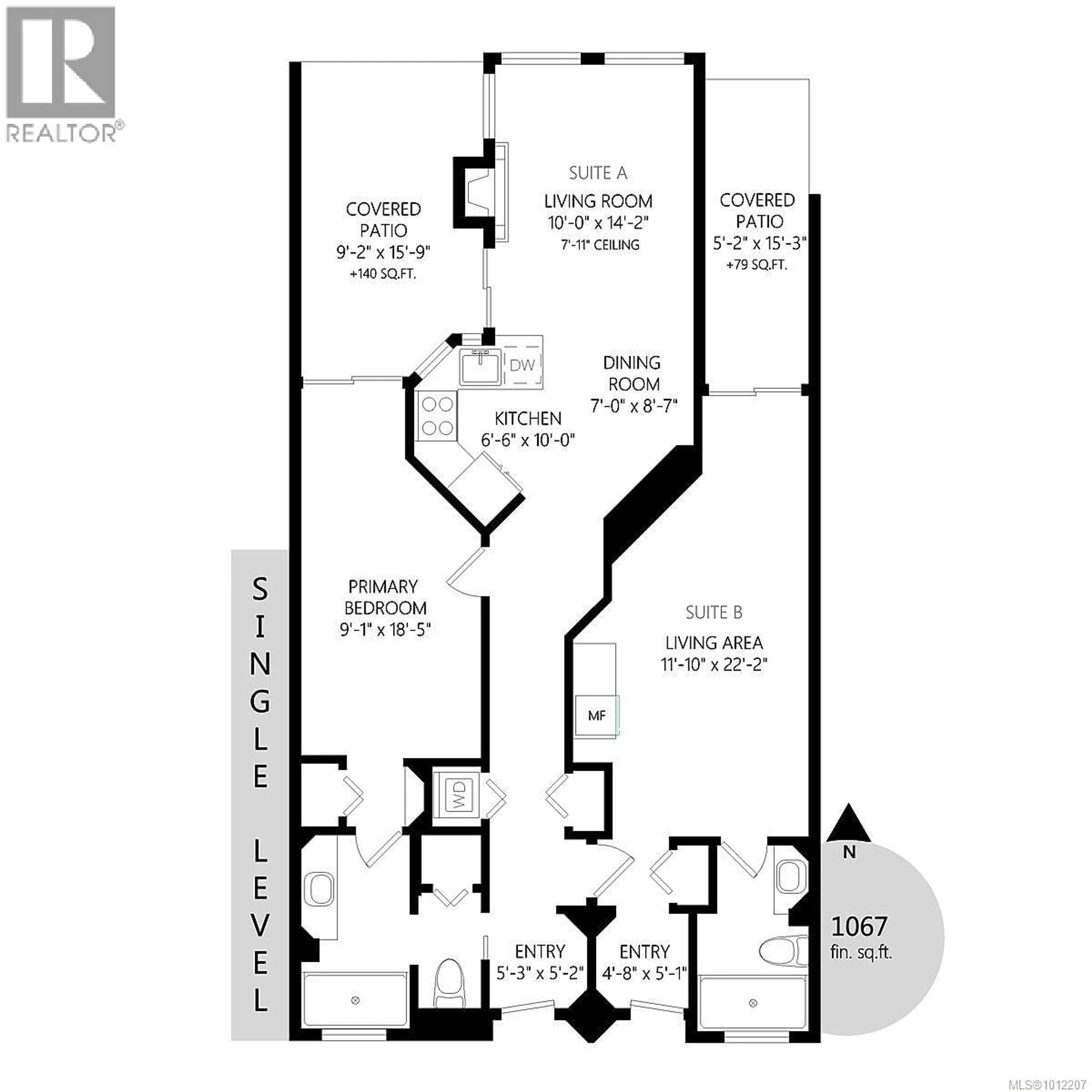 Floor plan for 736 - 1600 STROULGER ROAD, Nanoose Bay British Columbia V9P9B7