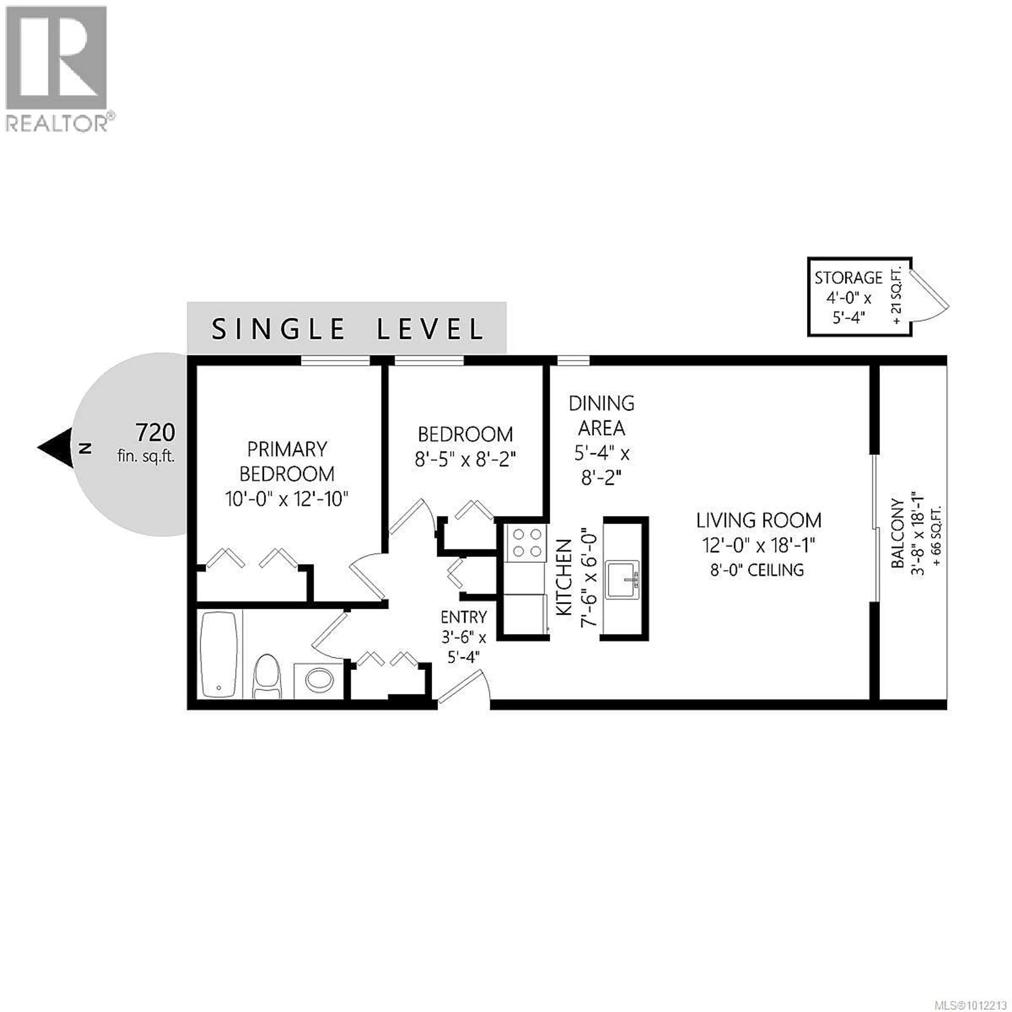 Floor plan for 303 - 611 CONSTANCE AVENUE, Esquimalt British Columbia V0S1N0