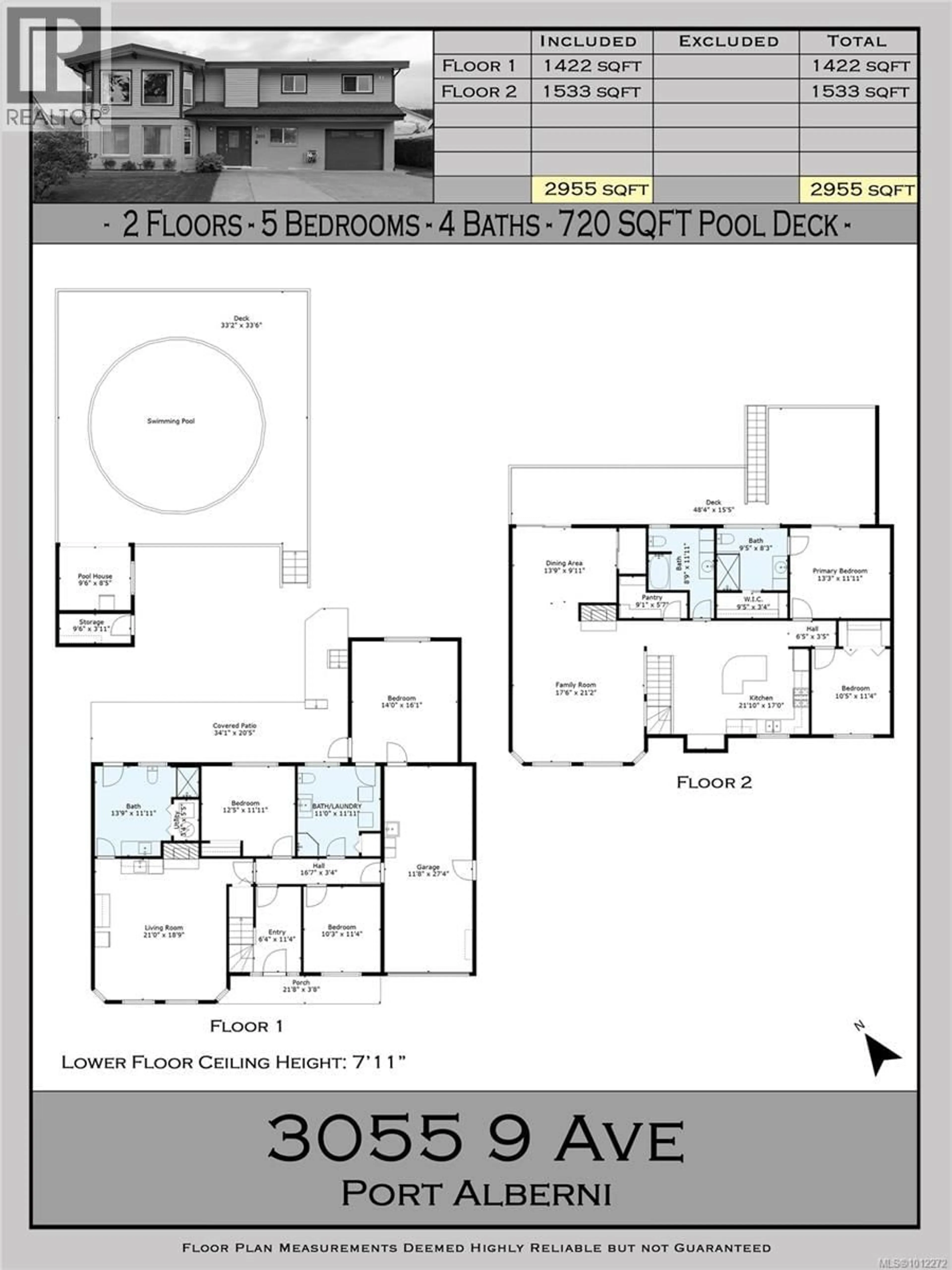 Floor plan for 3055 9TH AVENUE, Port Alberni British Columbia V9Y2M1
