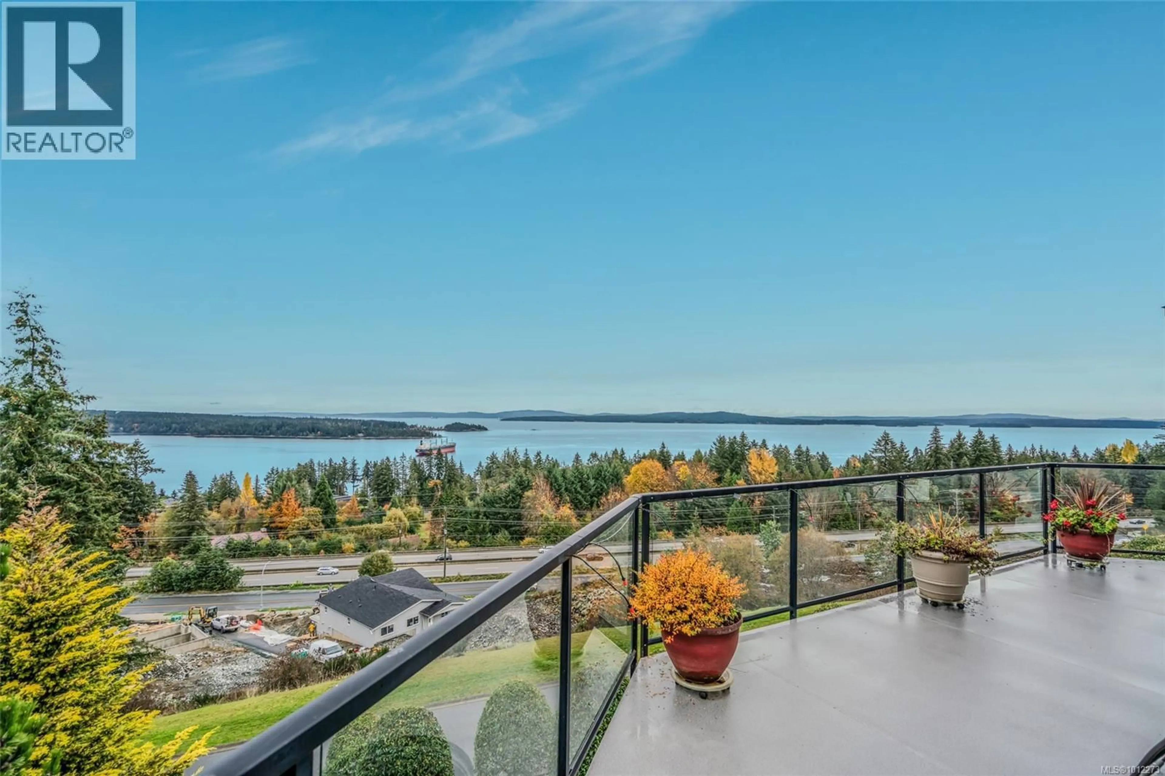 Patio, water/lake/river/ocean view for 3 - 626 FARRELL ROAD, Ladysmith British Columbia V9G0A2