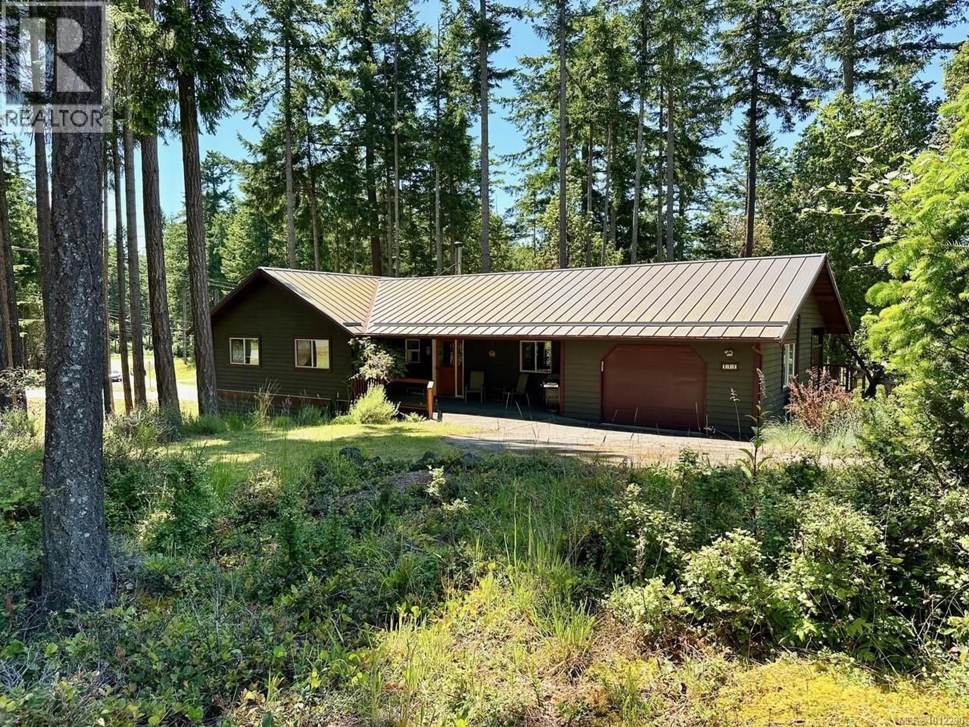 A pic from outside/outdoor area/front of a property/back of a property/a pic from drone, forest/trees view for 111 OYSTERCATCHER PLACE, Salt Spring British Columbia V8K2W5