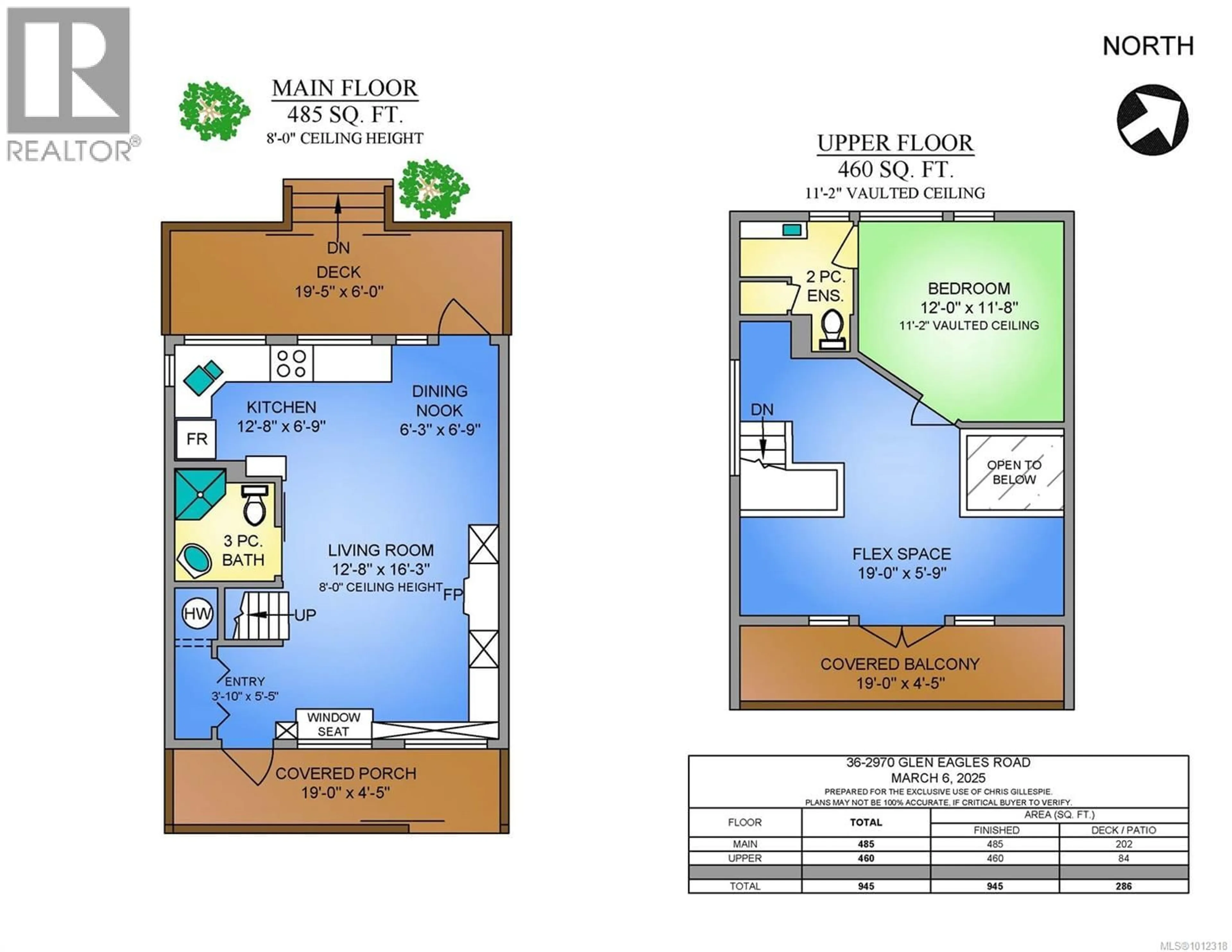 Floor plan for 36 - 2970 GLEN EAGLES ROAD, Shawnigan Lake British Columbia V0R1L7