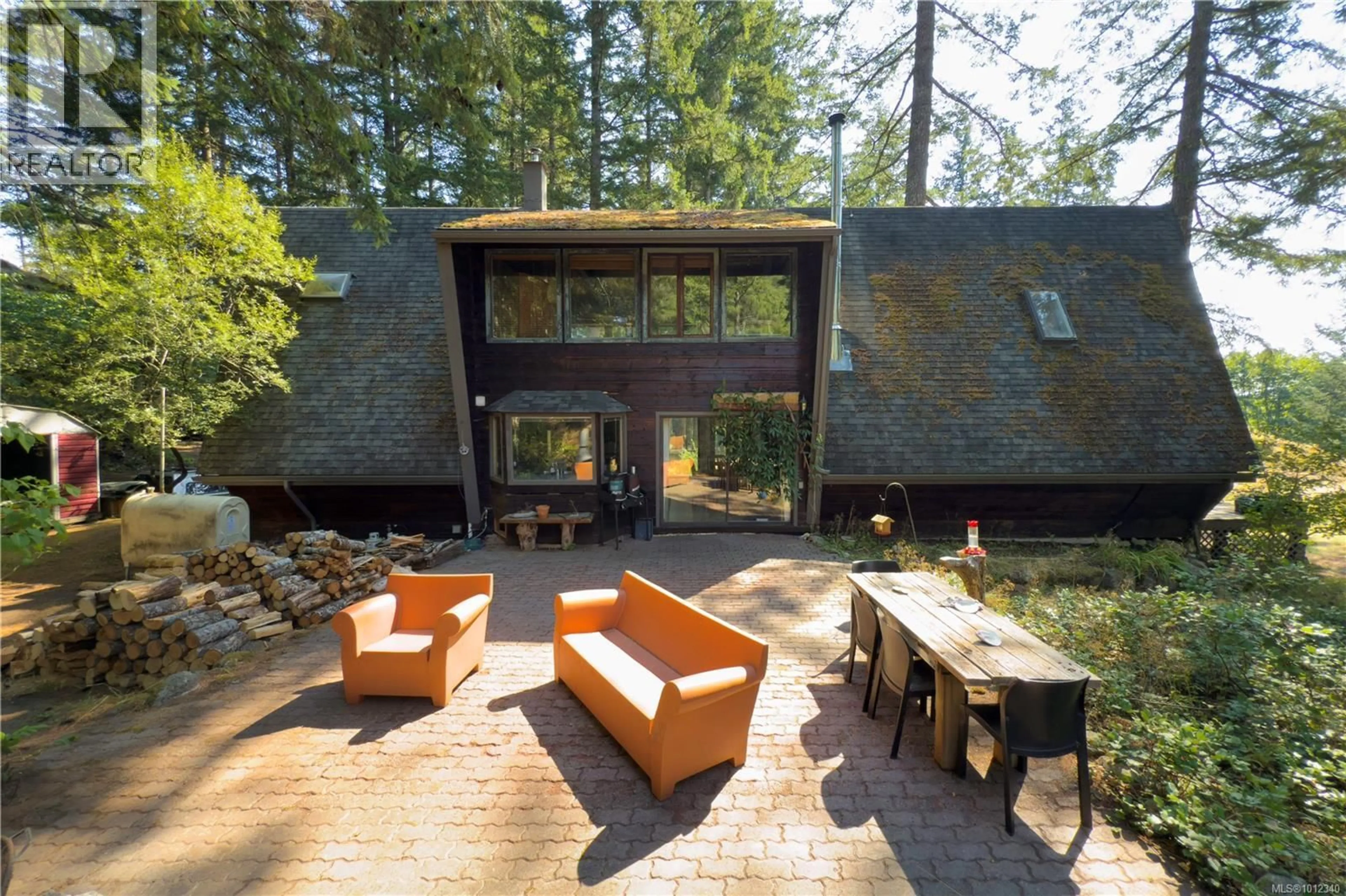 Patio, forest/trees view for 766 GOWLLAND HARBOUR ROAD, Quadra Island British Columbia V0P1N0