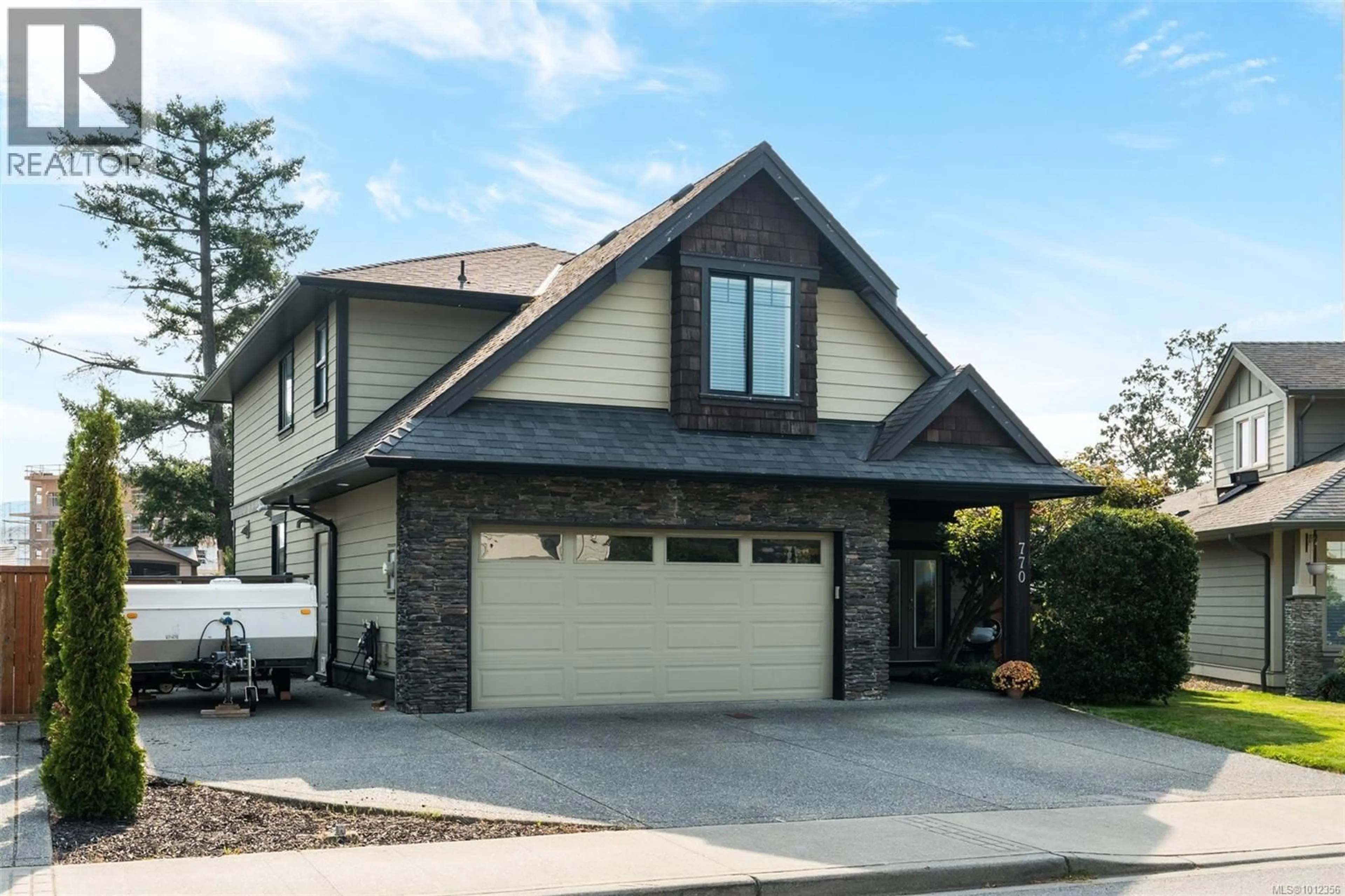 Home with vinyl exterior material, street for 770 EGRET CLOSE, Langford British Columbia V9B0R1