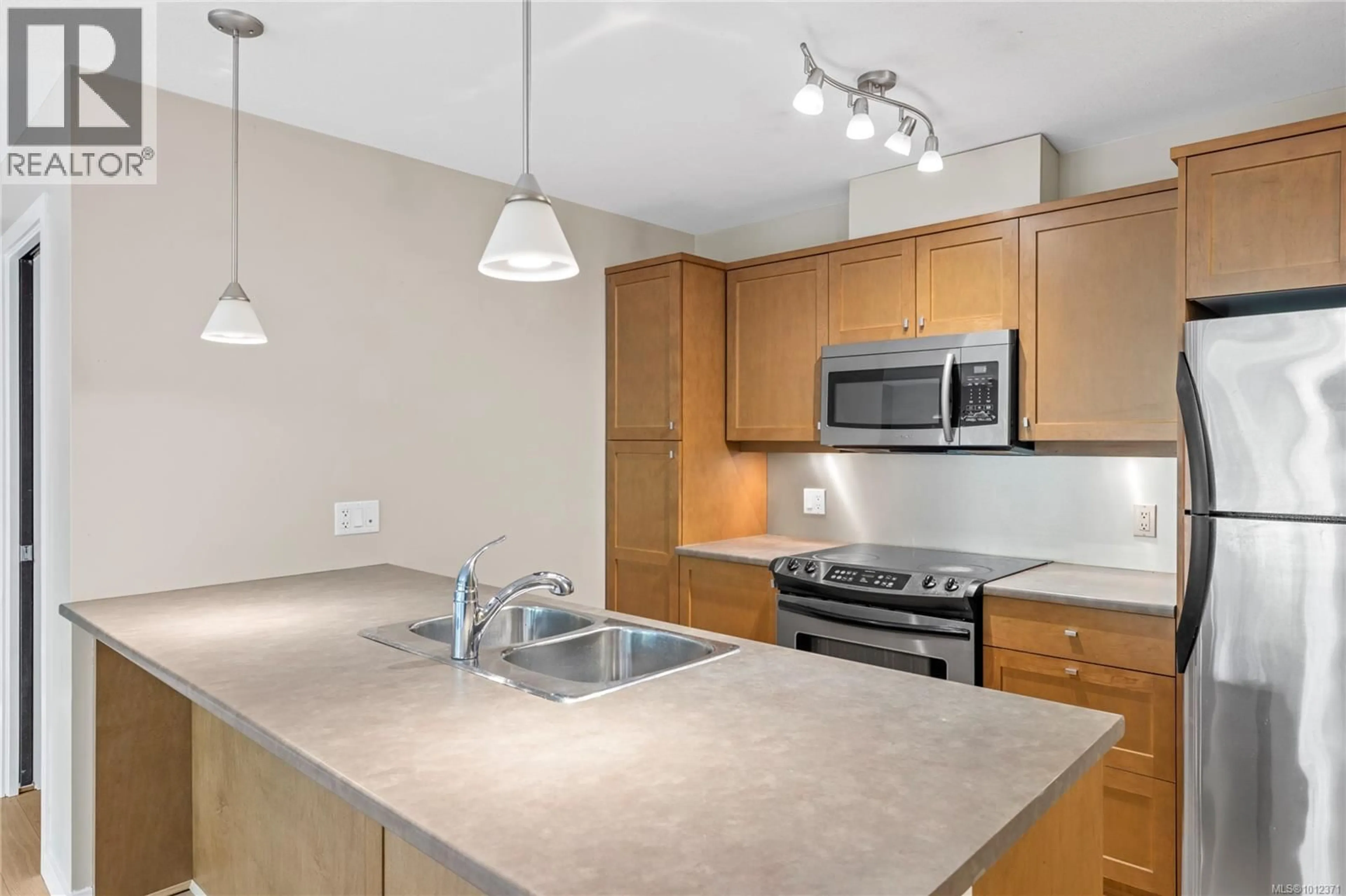 Standard kitchen, unknown for 209 - 555 FRANKLYN STREET, Nanaimo British Columbia V9R2X9