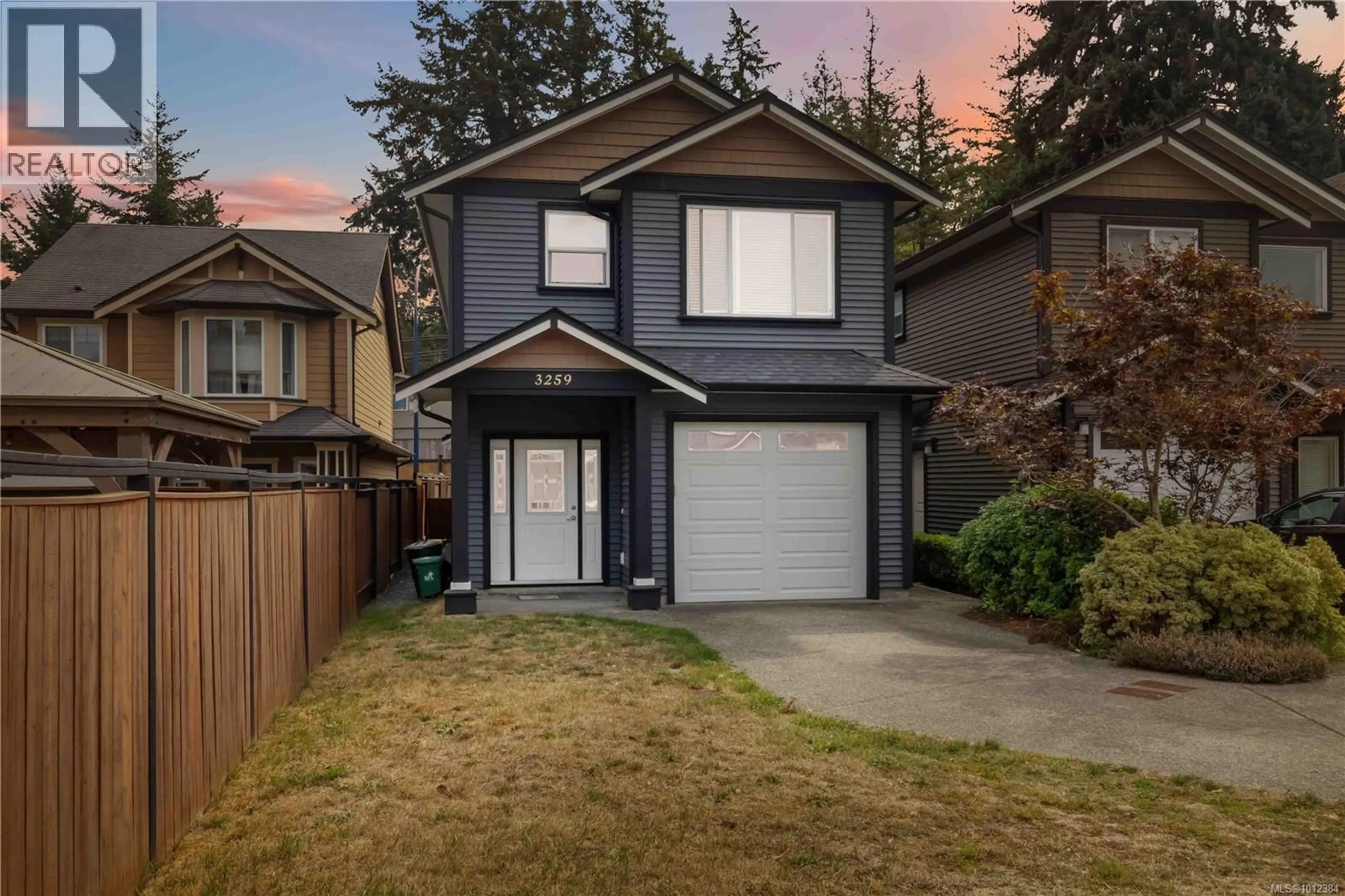 Home with vinyl exterior material, street for 3259 WALFRED PLACE, Langford British Columbia V9C4M4