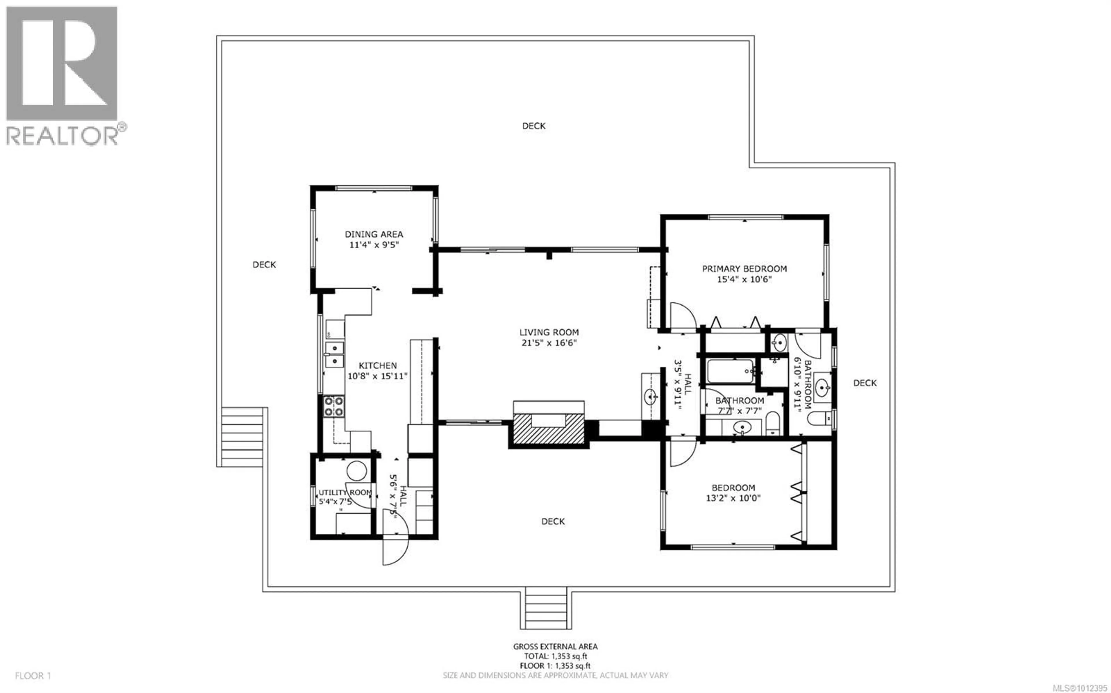 Floor plan for 1030 VARGAS ROAD, Quadra Island British Columbia V0P1N0