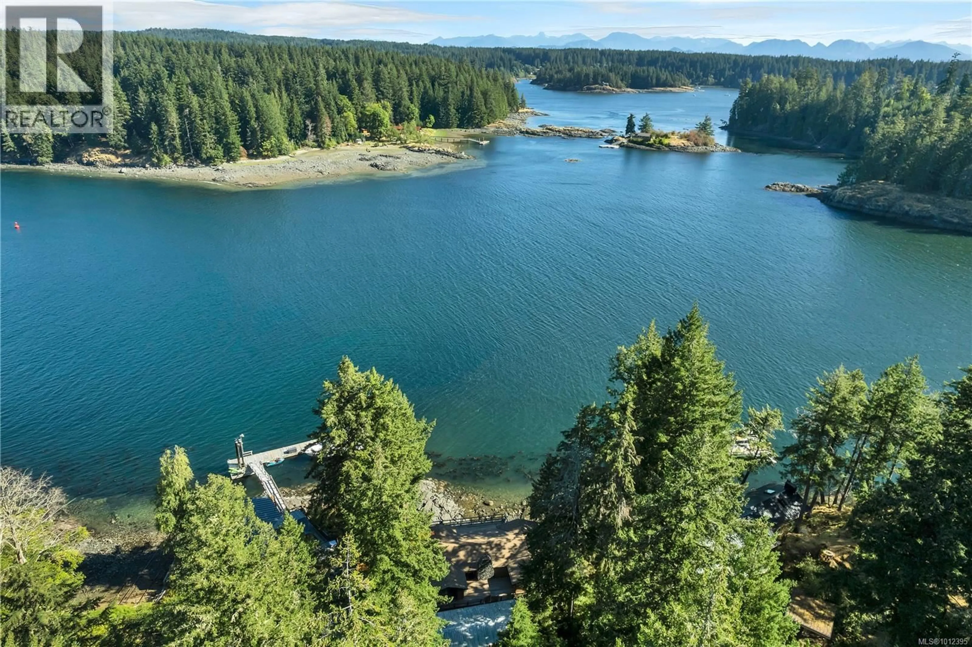 A pic from outside/outdoor area/front of a property/back of a property/a pic from drone, water/lake/river/ocean view for 1030 VARGAS ROAD, Quadra Island British Columbia V0P1N0