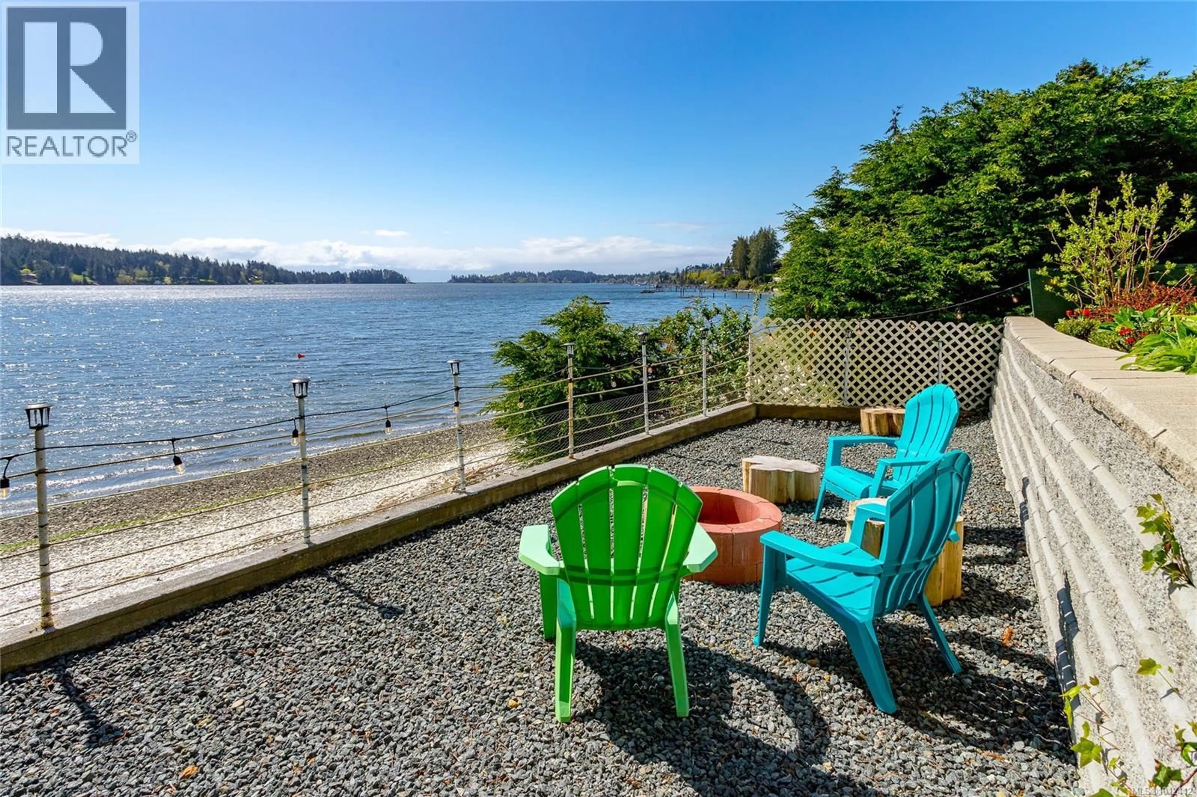 Patio, water/lake/river/ocean view for 6359 BELVISTA PLACE, Sooke British Columbia V9Z0X3