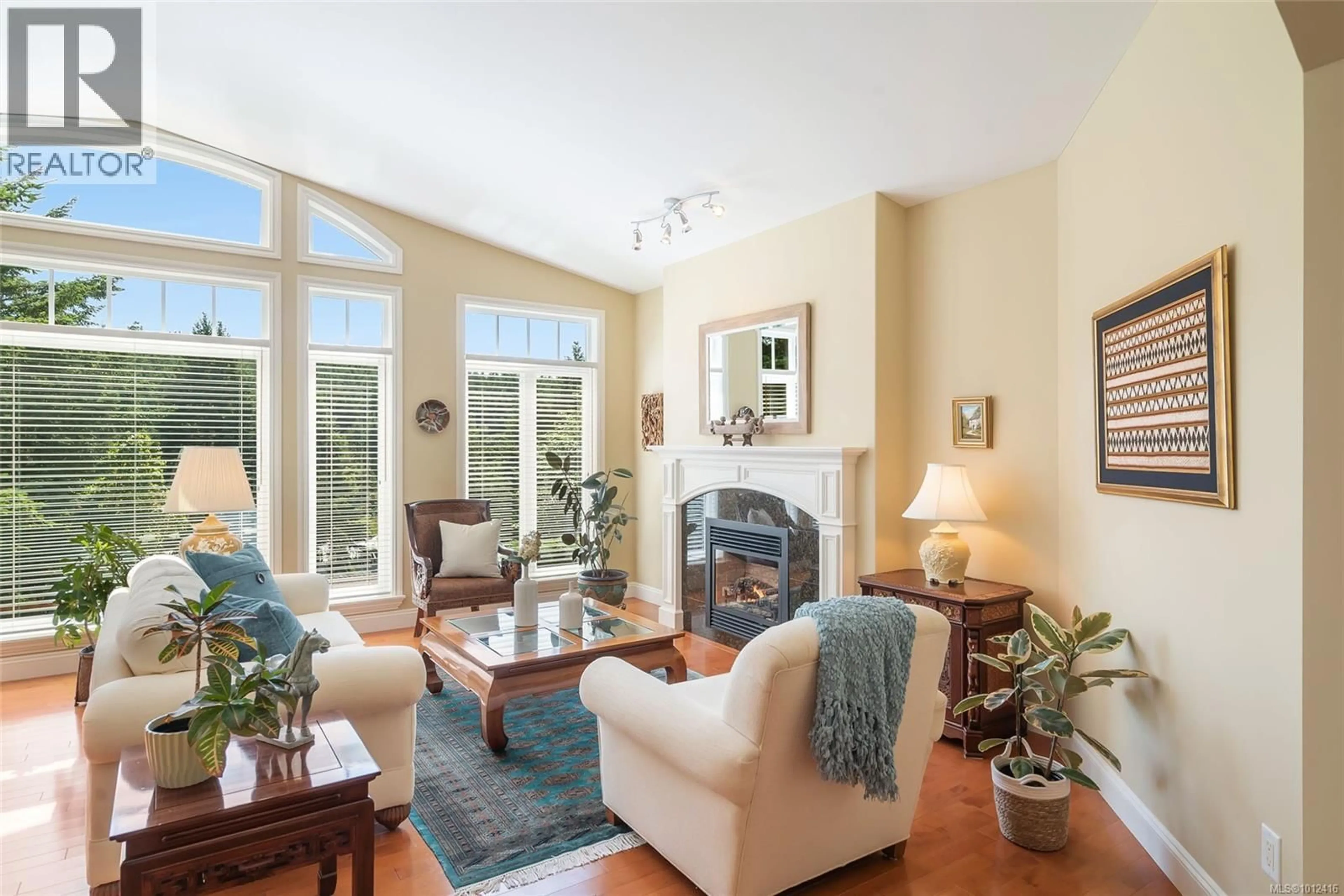 Living room with furniture, ceramic/tile floor for 3355 ROCKHAMPTON ROAD, Nanoose Bay British Columbia V9P9H5
