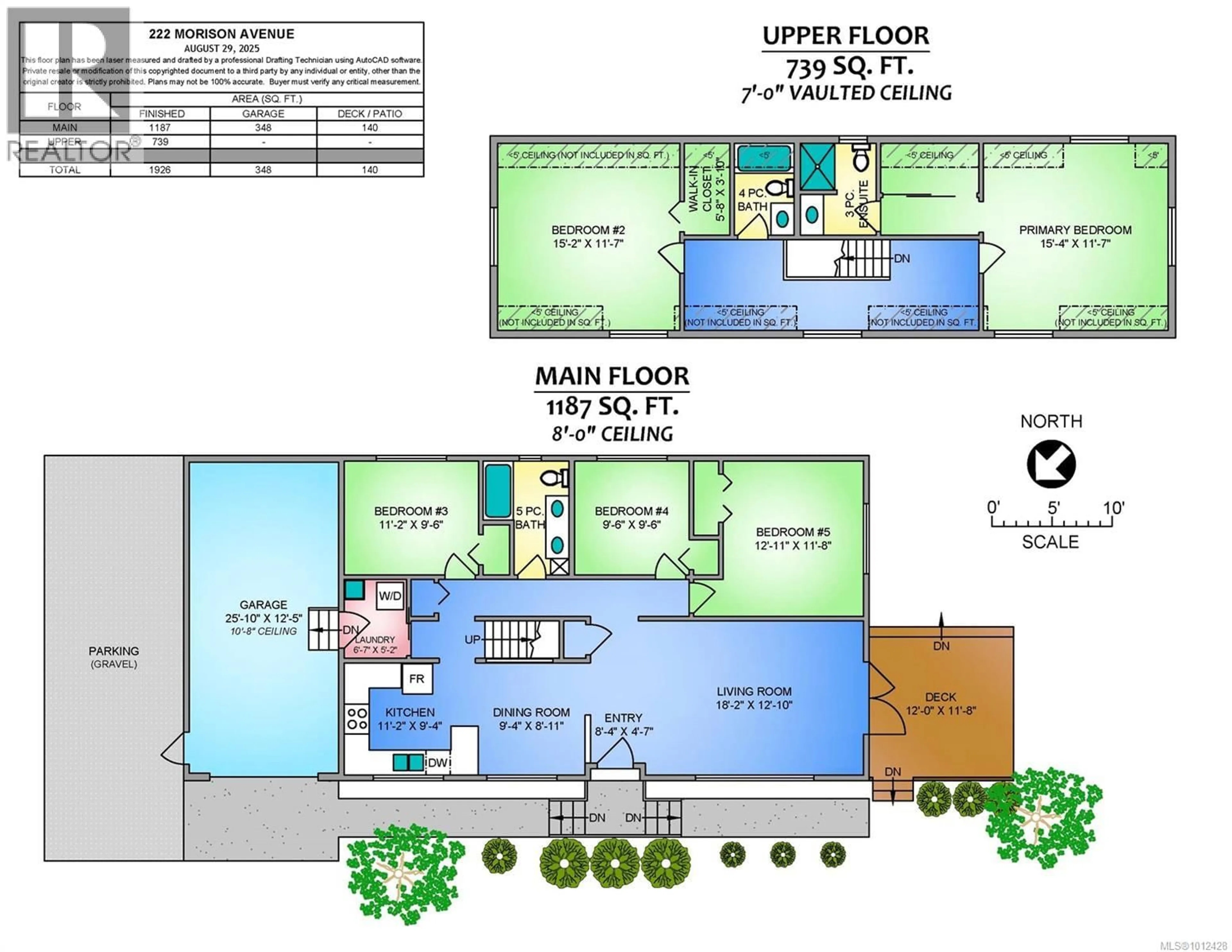 Floor plan for 222 MORISON AVENUE, Parksville British Columbia V9P1K7