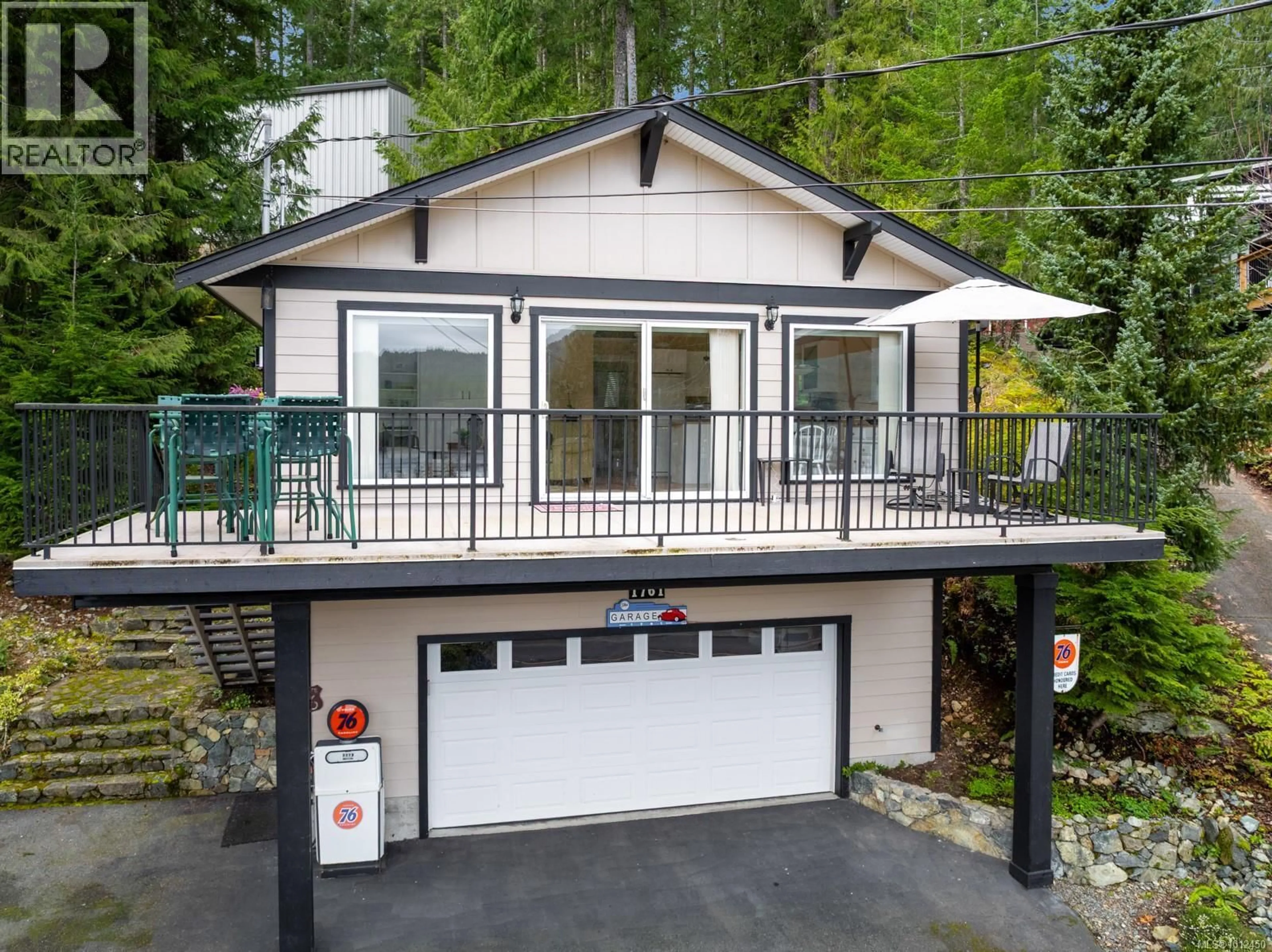 Home with vinyl exterior material, street for 1761 WEST SHAWNIGAN LAKE ROAD, Shawnigan Lake British Columbia V8H2C4