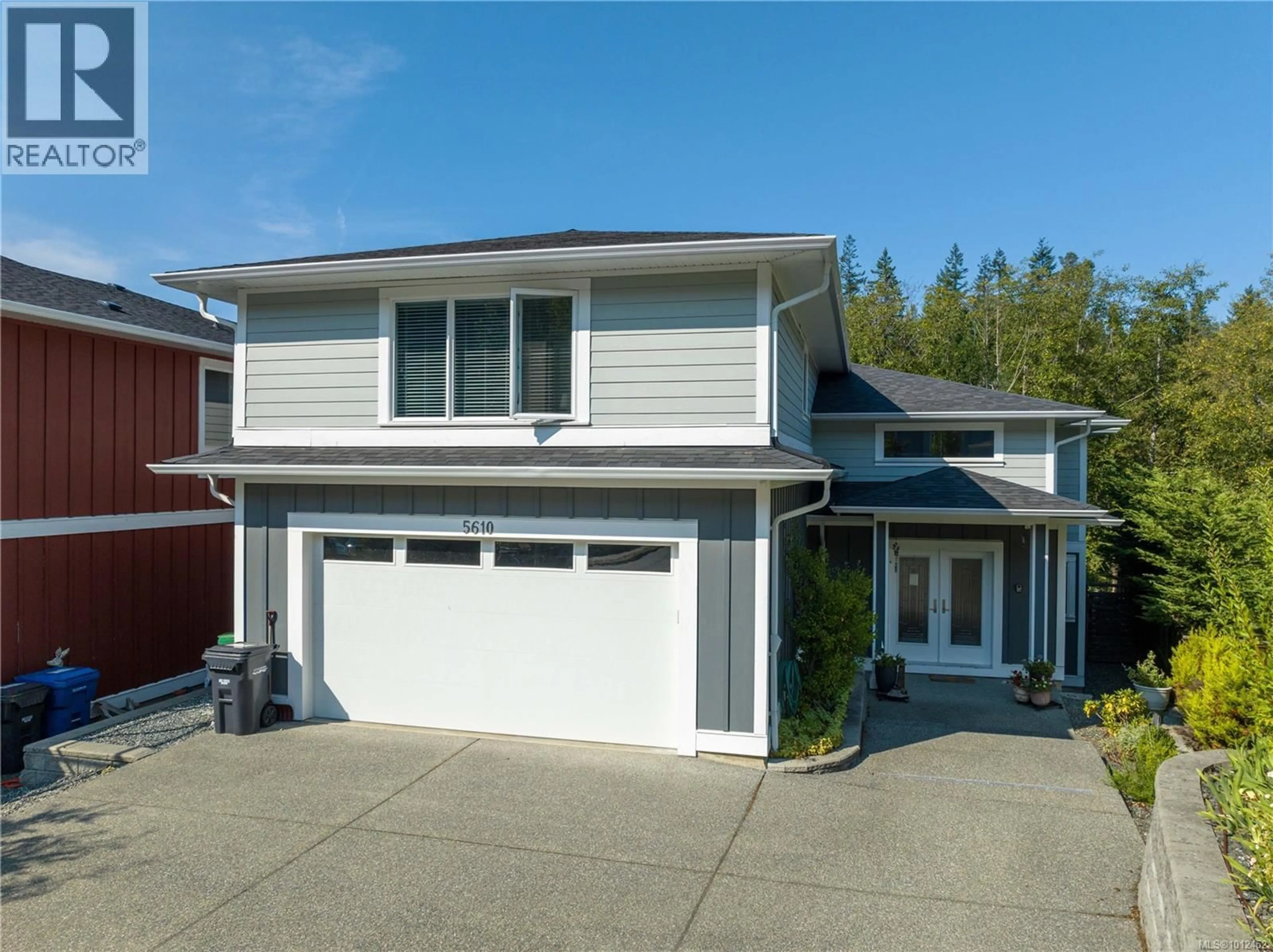 Home with vinyl exterior material, street for 5610 LINLEY VALLEY DRIVE, Nanaimo British Columbia V9T0K1