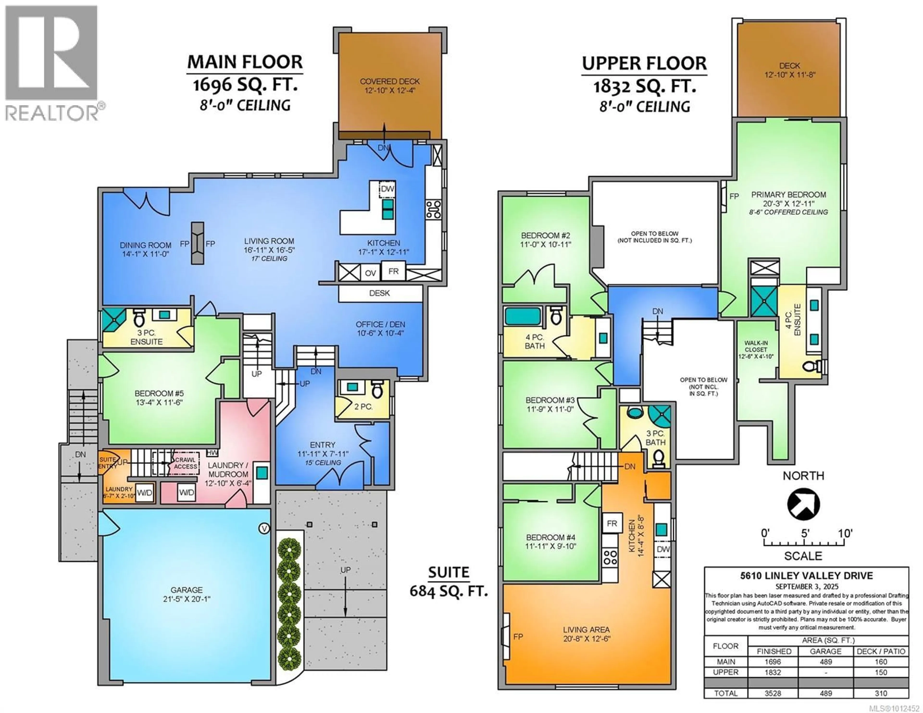 Floor plan for 5610 LINLEY VALLEY DRIVE, Nanaimo British Columbia V9T0K1