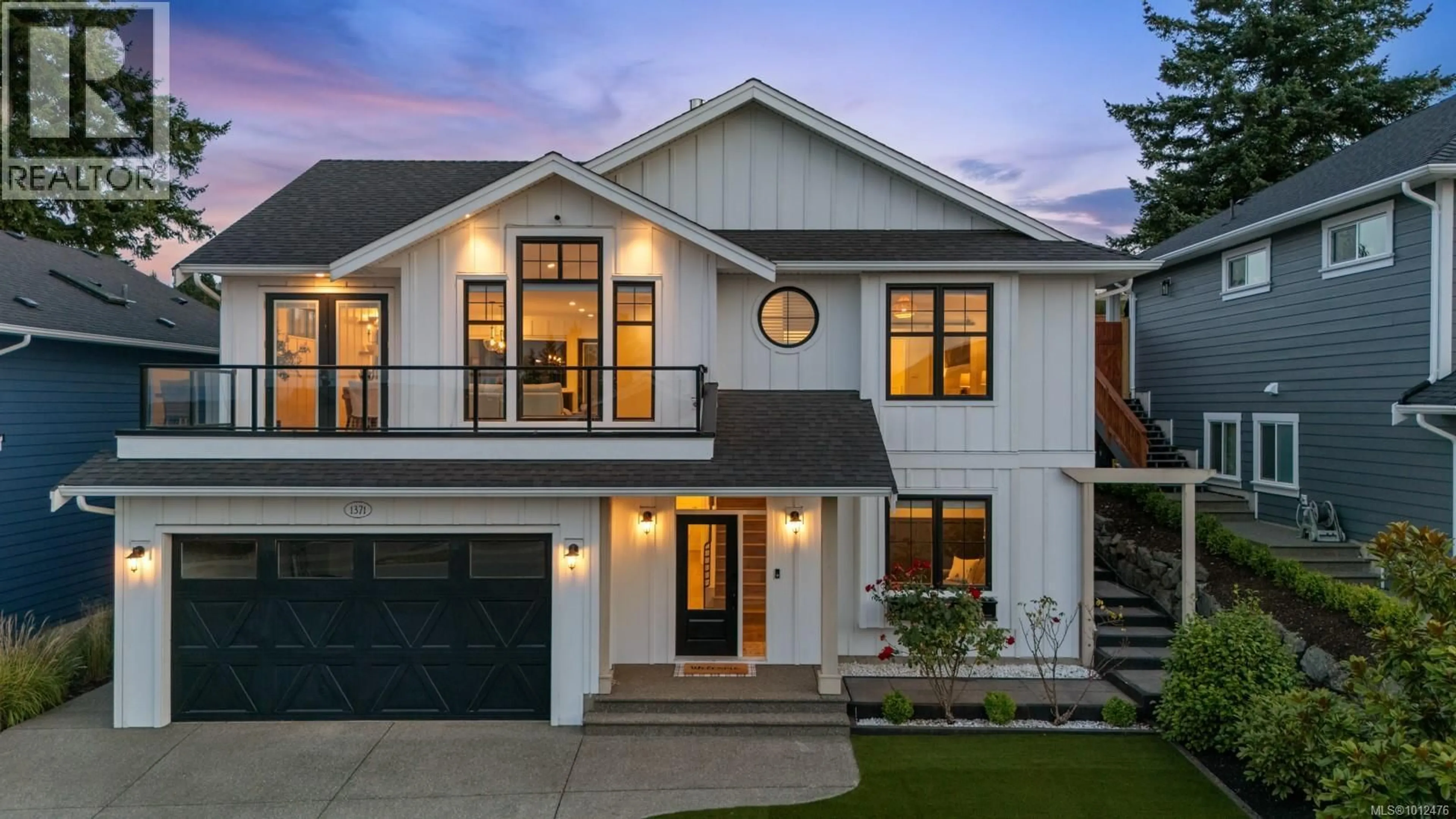 Home with vinyl exterior material, street for 1371 CROWN ISLE BOULEVARD, Courtenay British Columbia V9N0E2