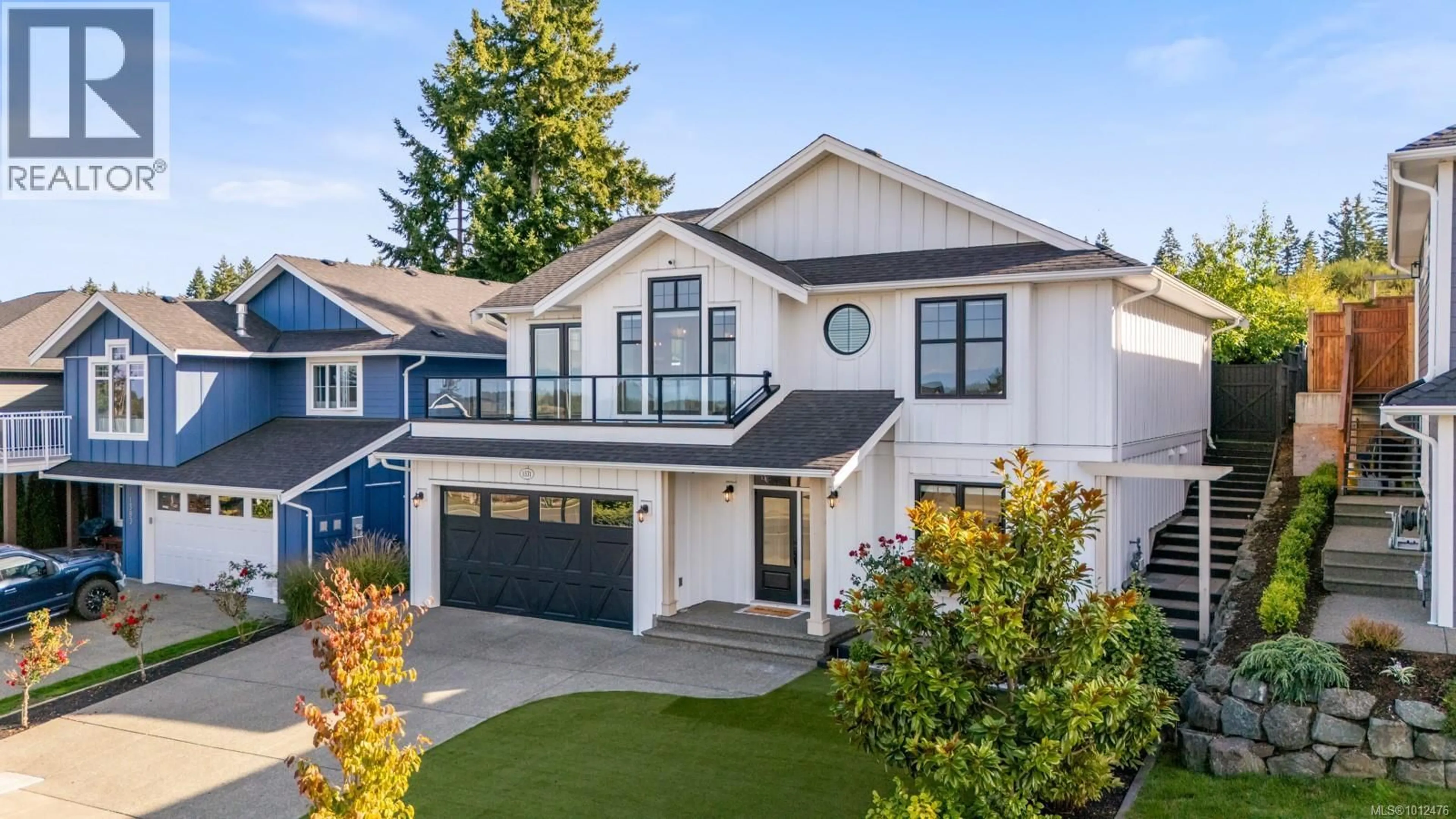 Home with vinyl exterior material, street for 1371 CROWN ISLE BOULEVARD, Courtenay British Columbia V9N0E2