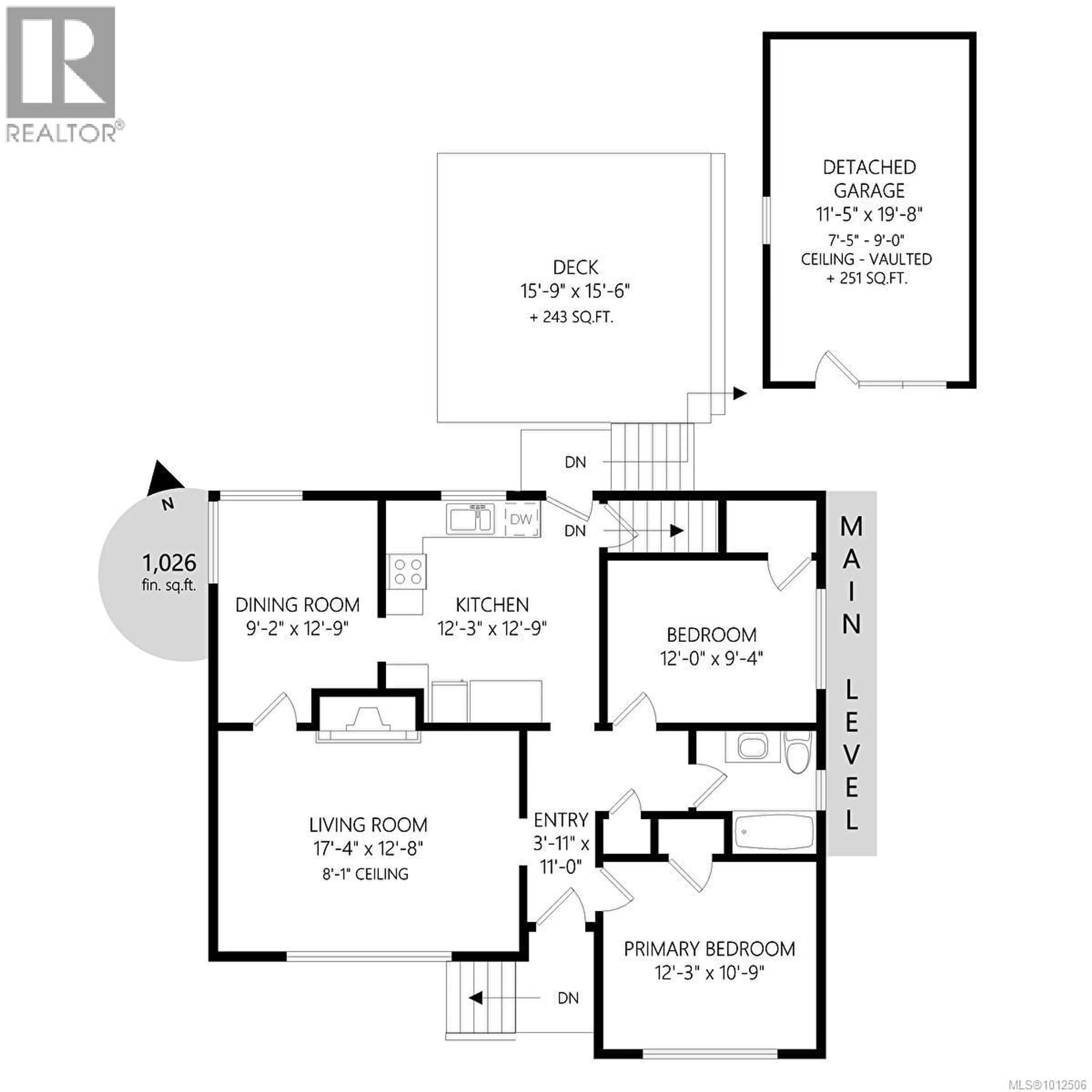 Floor plan for 1472 HAMLEY STREET, Victoria British Columbia V8S1N1