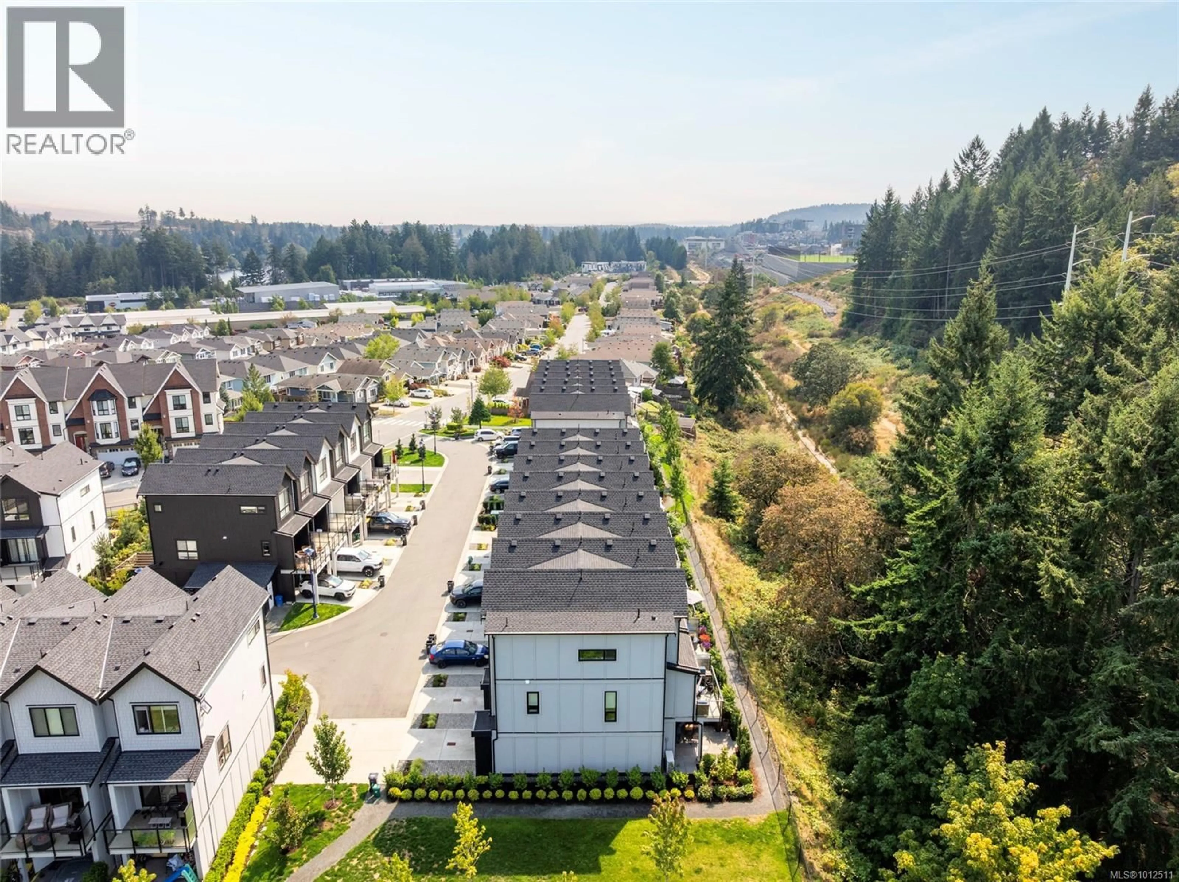 A pic from outside/outdoor area/front of a property/back of a property/a pic from drone, mountain view for 1127 PULLMAN CLOSE, Langford British Columbia V9B6Z1