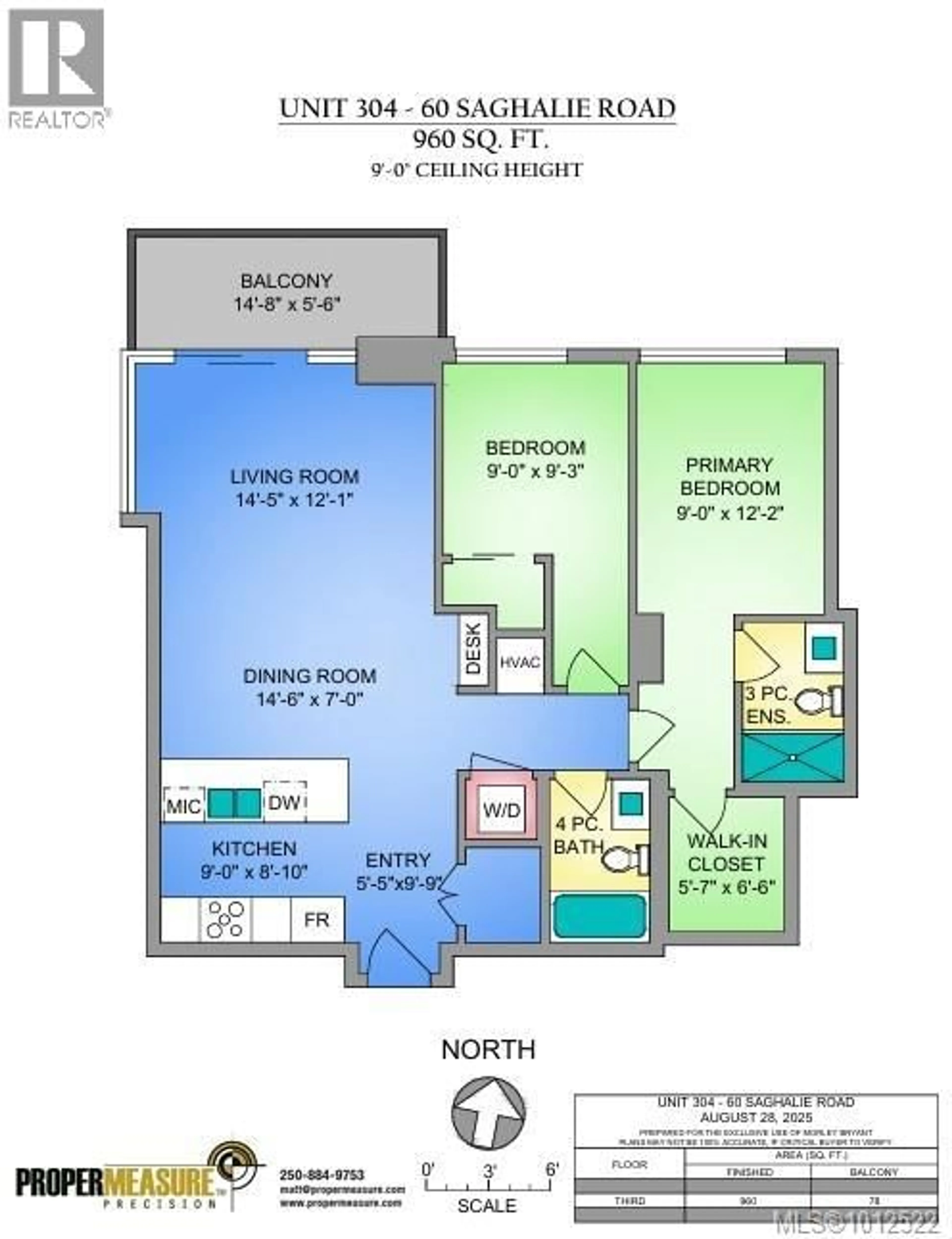 Floor plan for 304 - 60 SAGHALIE ROAD, Victoria British Columbia V9A0H1