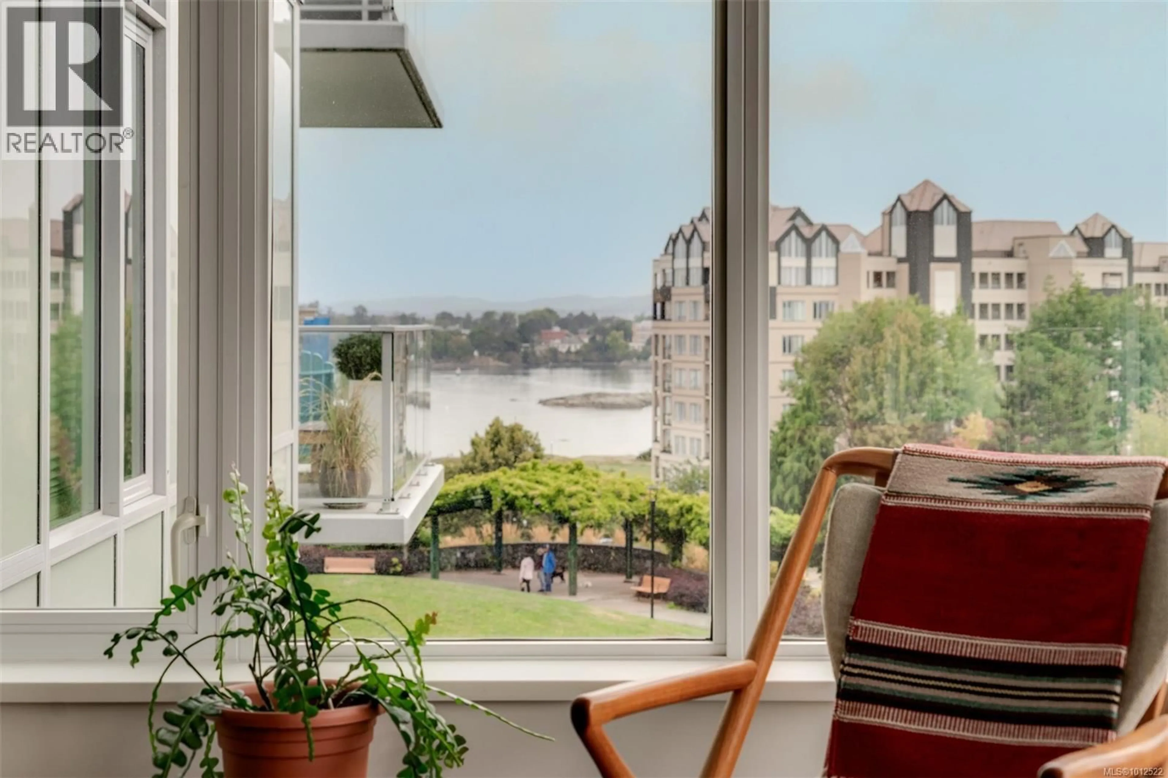 Balcony in the apartment, water/lake/river/ocean view for 304 - 60 SAGHALIE ROAD, Victoria British Columbia V9A0H1