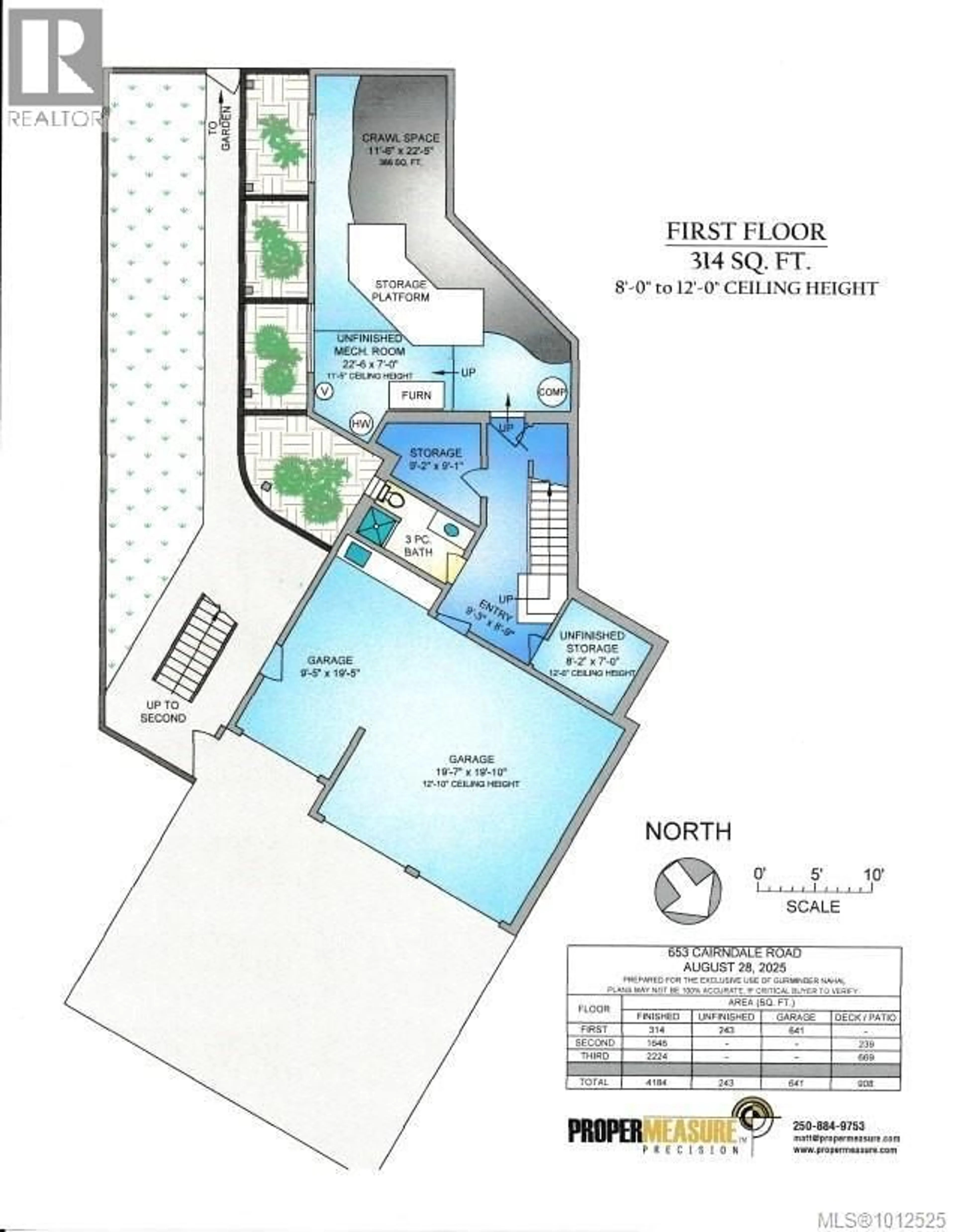 Floor plan for 653 CAIRNDALE ROAD, Colwood British Columbia V9C3M7