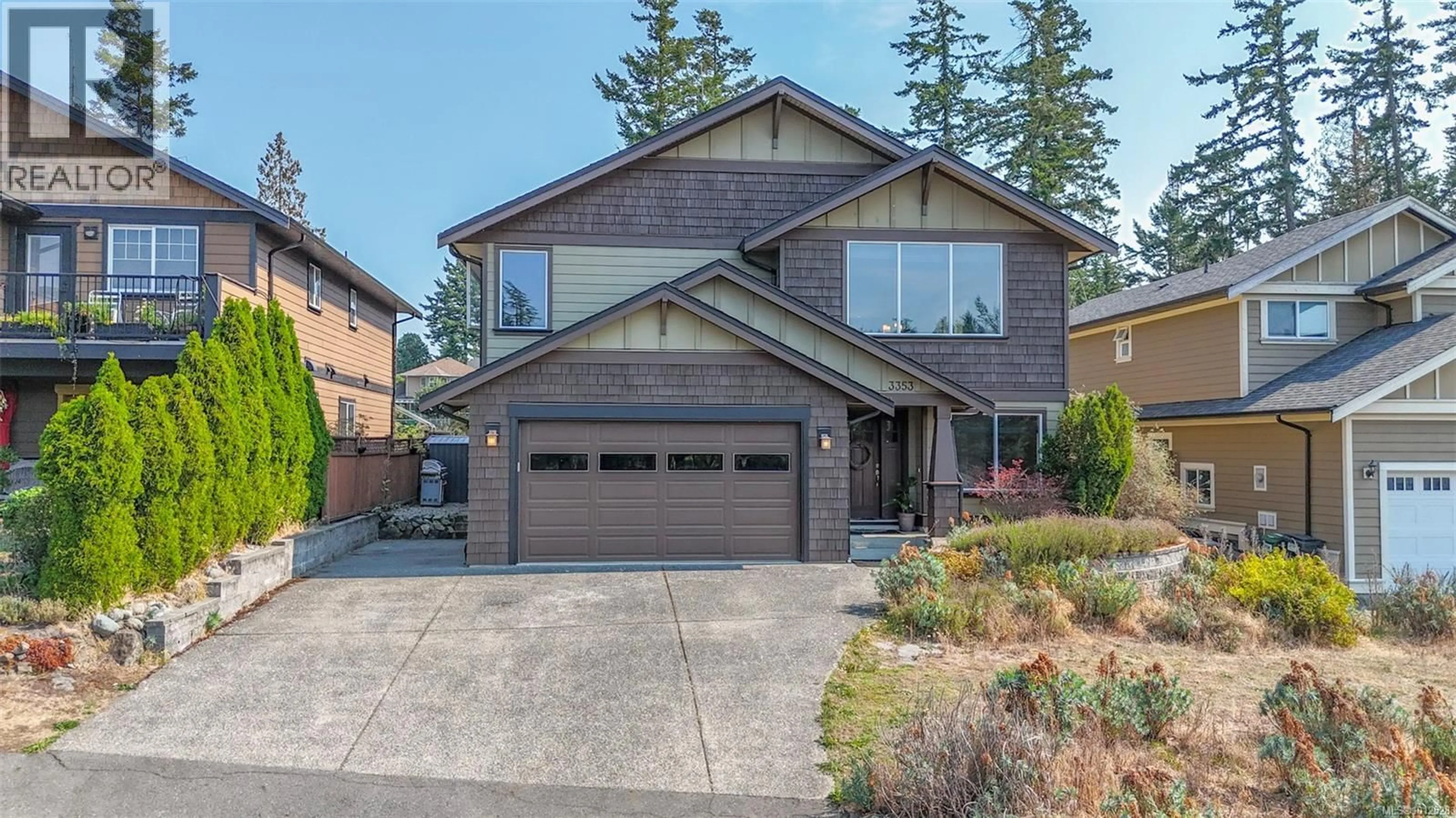 Home with brick exterior material, street for 3353 SEWELL ROAD, Colwood British Columbia V9C0B9