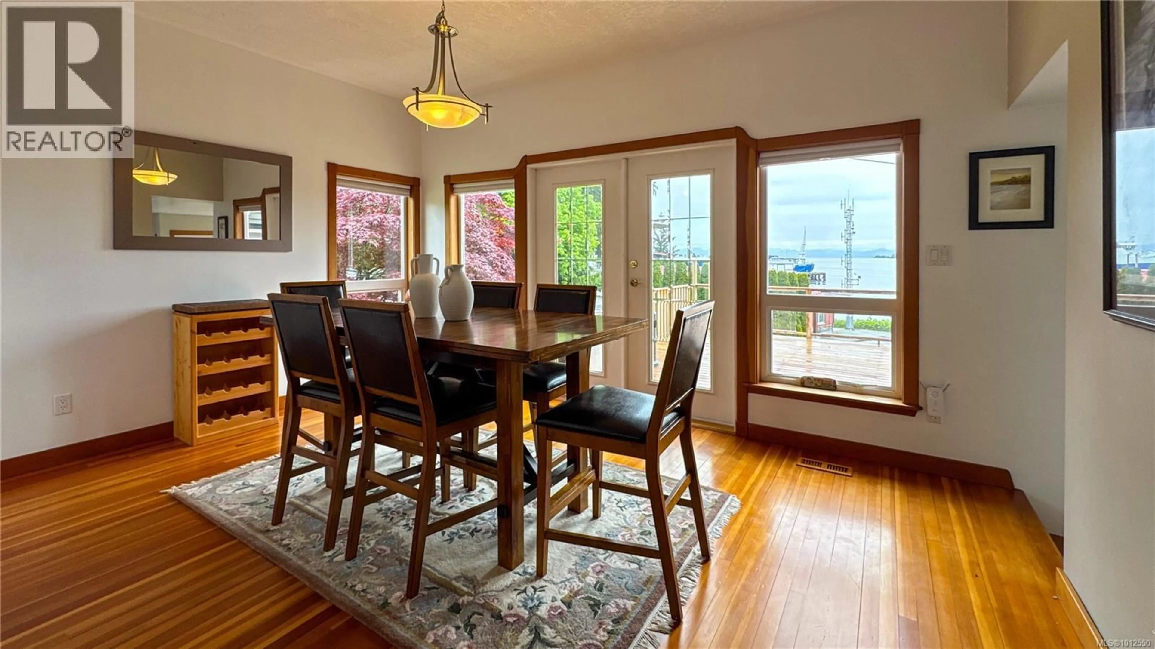 Dining room, wood/laminate floor for 7085 SHORNCLIFFE AVENUE, Port Hardy British Columbia V0N2P0