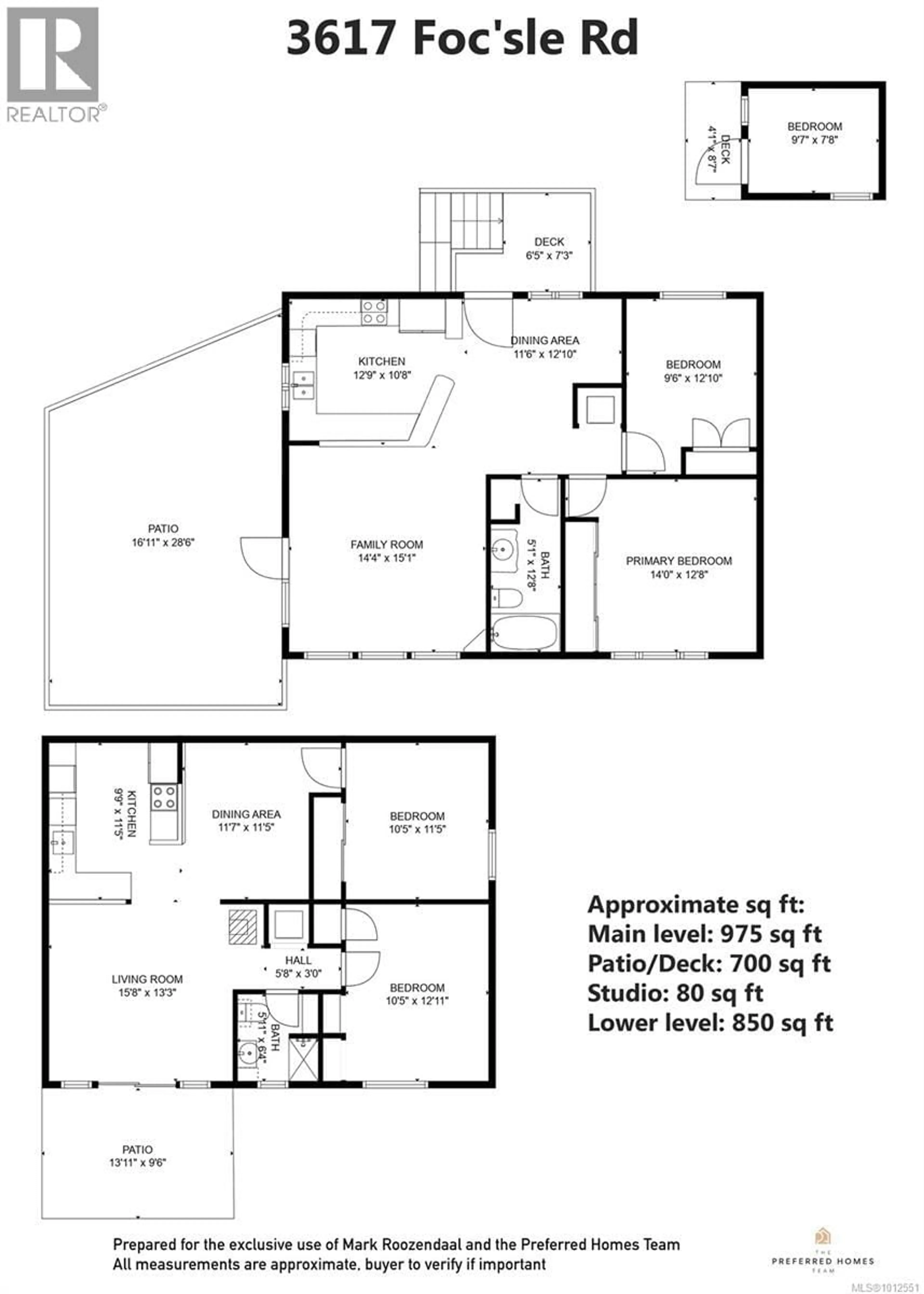 Floor plan for 3617 FOC-SLE ROAD, Pender Island British Columbia V0N2M0