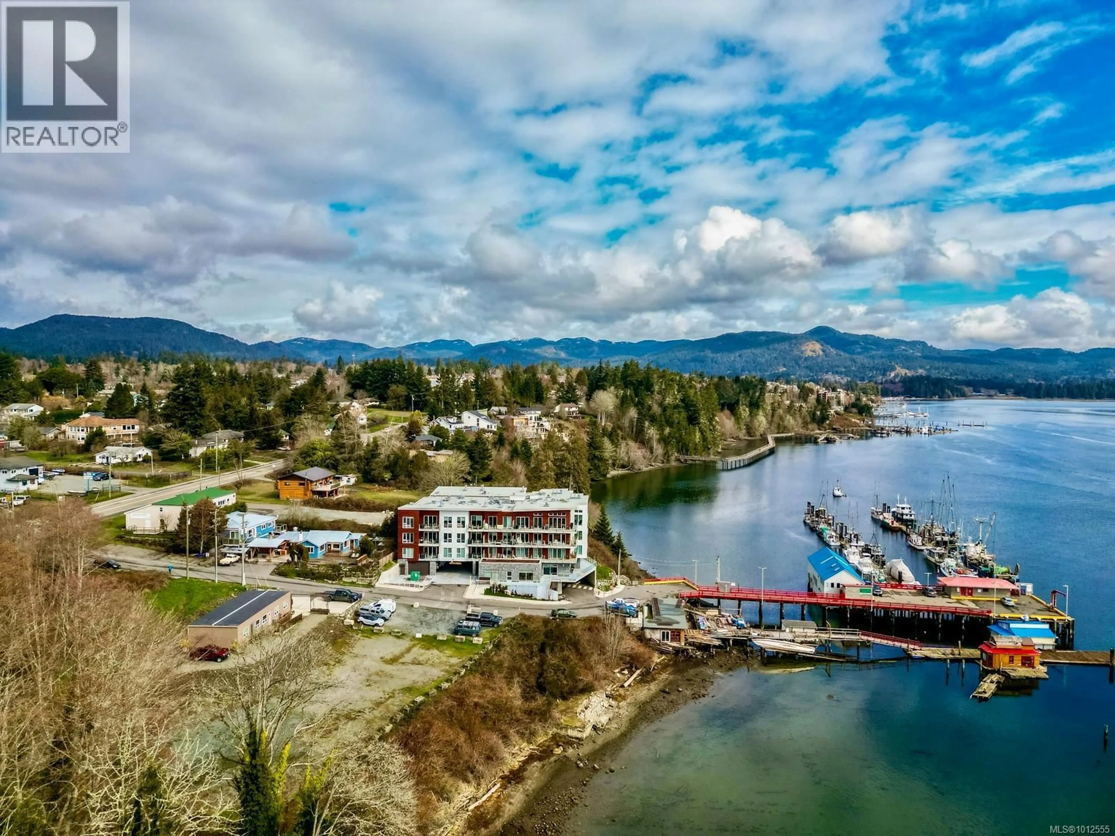 A pic from outside/outdoor area/front of a property/back of a property/a pic from drone, water/lake/river/ocean view for 308 - 1820 MAPLE AVENUE SOUTH, Sooke British Columbia V0S1N0