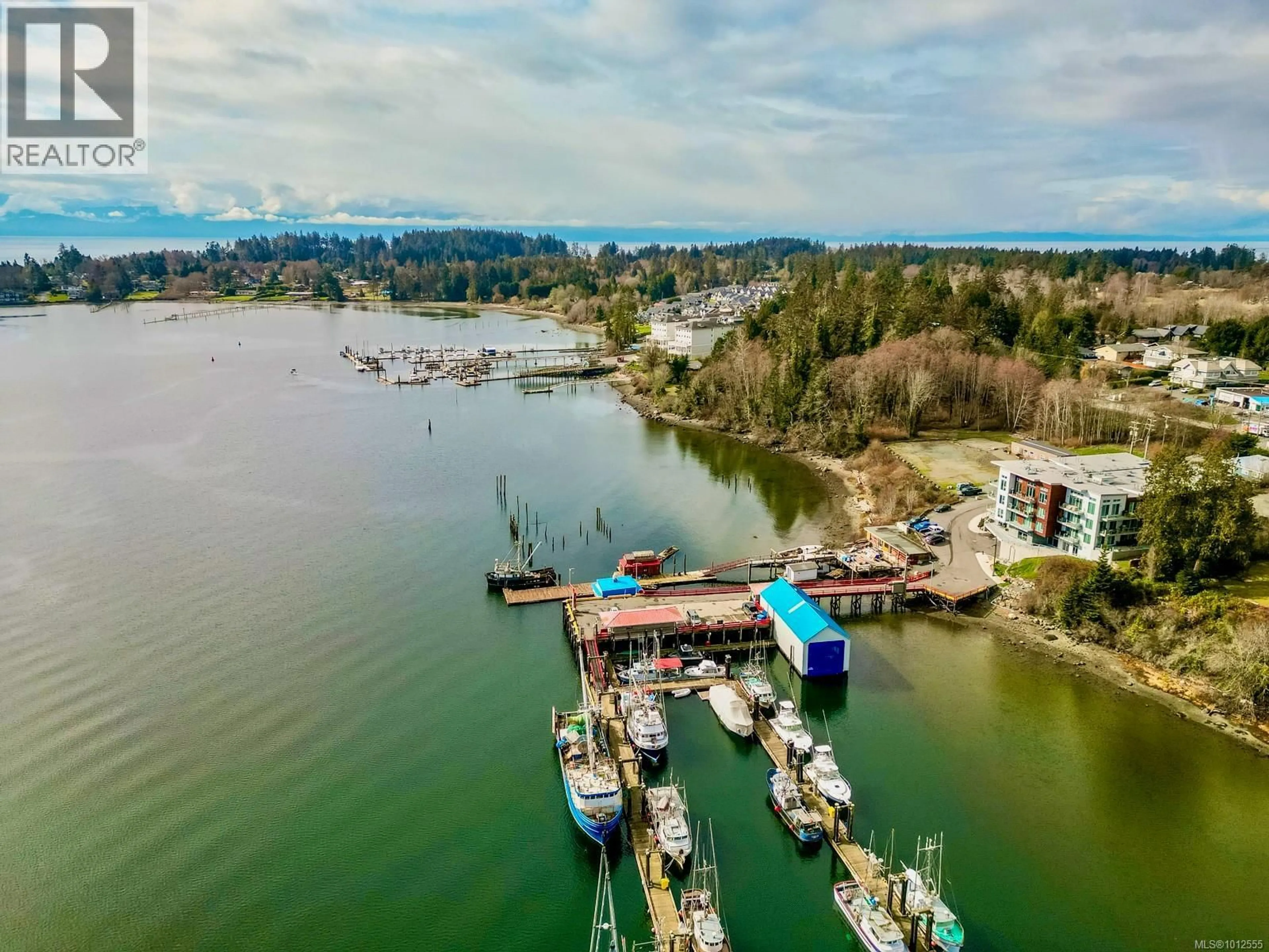 A pic from outside/outdoor area/front of a property/back of a property/a pic from drone, water/lake/river/ocean view for 308 - 1820 MAPLE AVENUE SOUTH, Sooke British Columbia V0S1N0