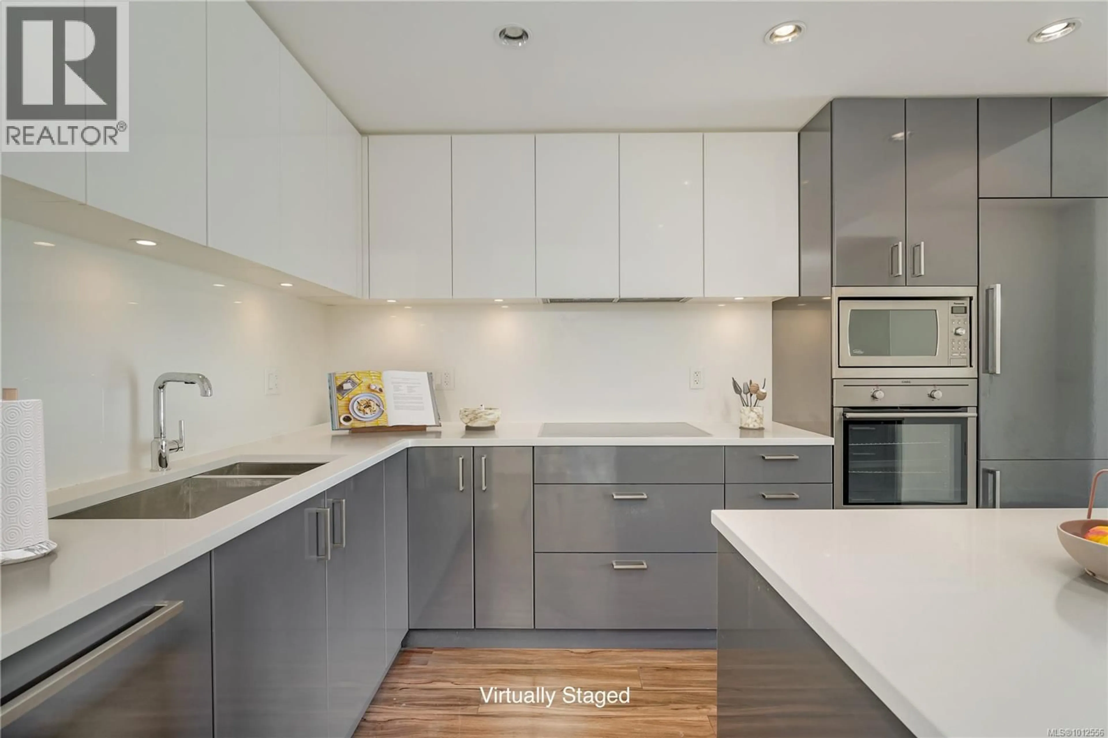 Contemporary kitchen, unknown for 405 - 838 BROUGHTON STREET, Victoria British Columbia V8W1E4