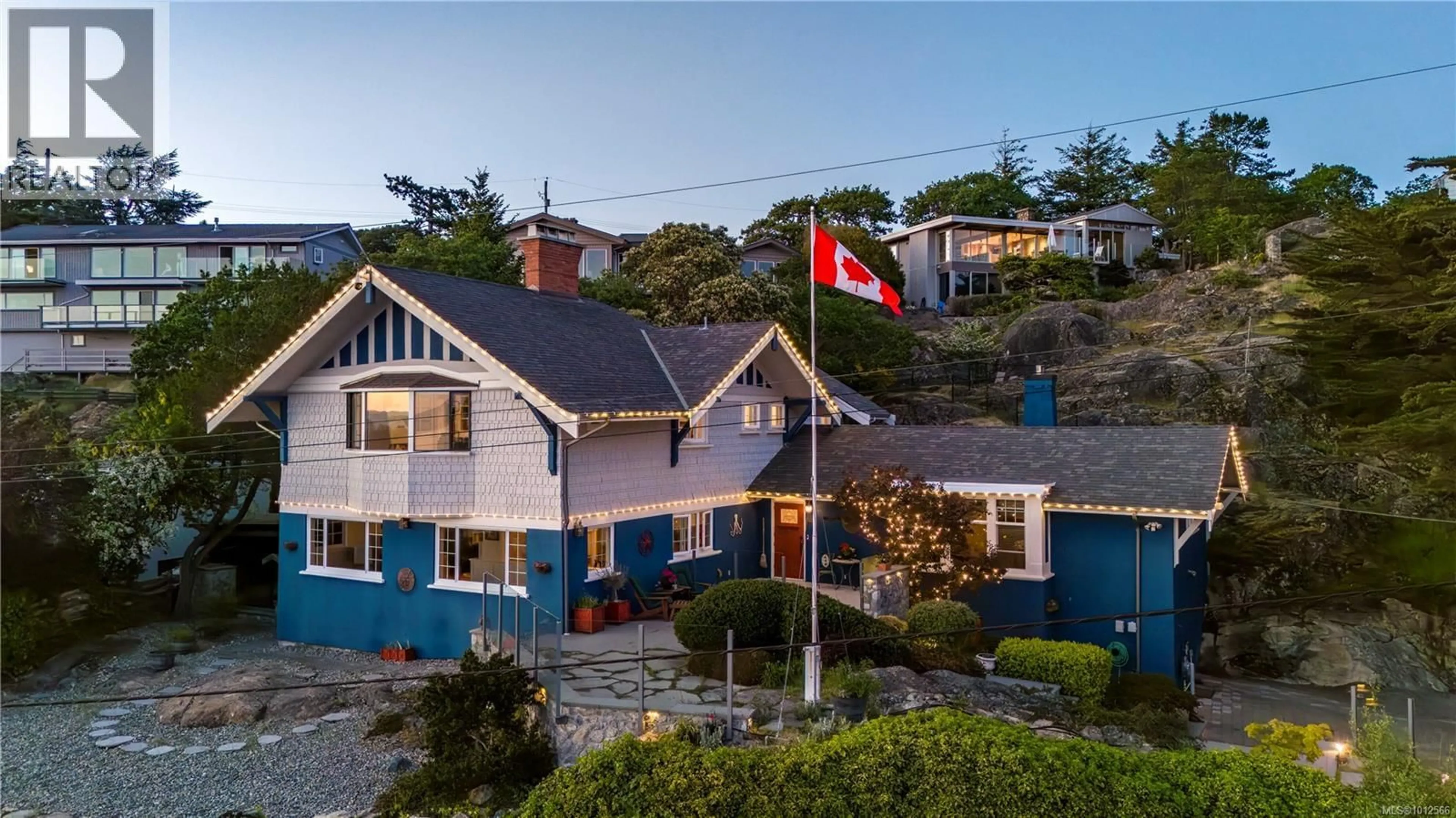 A pic from outside/outdoor area/front of a property/back of a property/a pic from drone, street for 50 KING GEORGE TERRACE, Oak Bay British Columbia V8S2J9