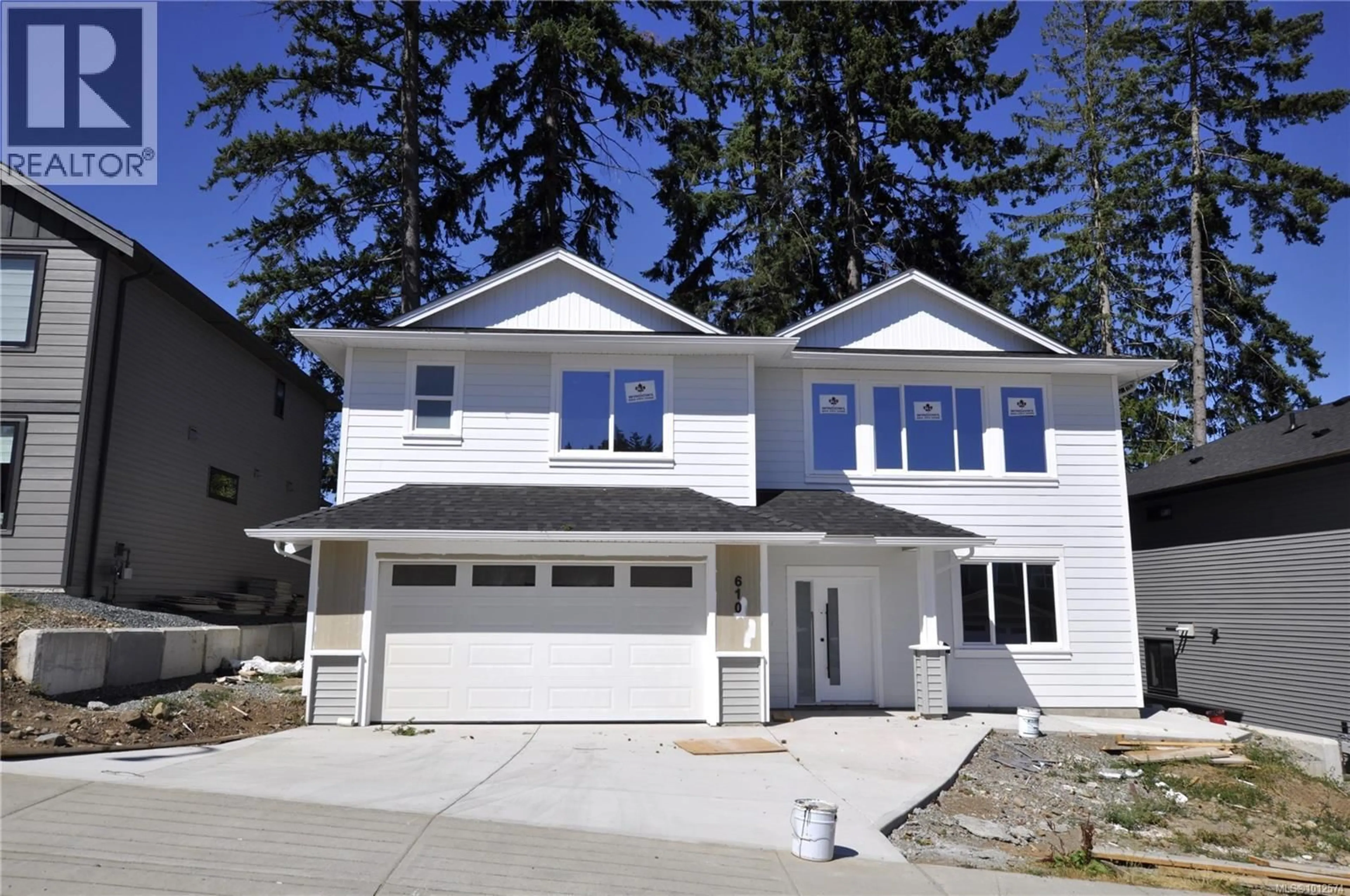 Home with vinyl exterior material, street for 610 ROTAYO ROAD, Nanaimo British Columbia V9R3T3