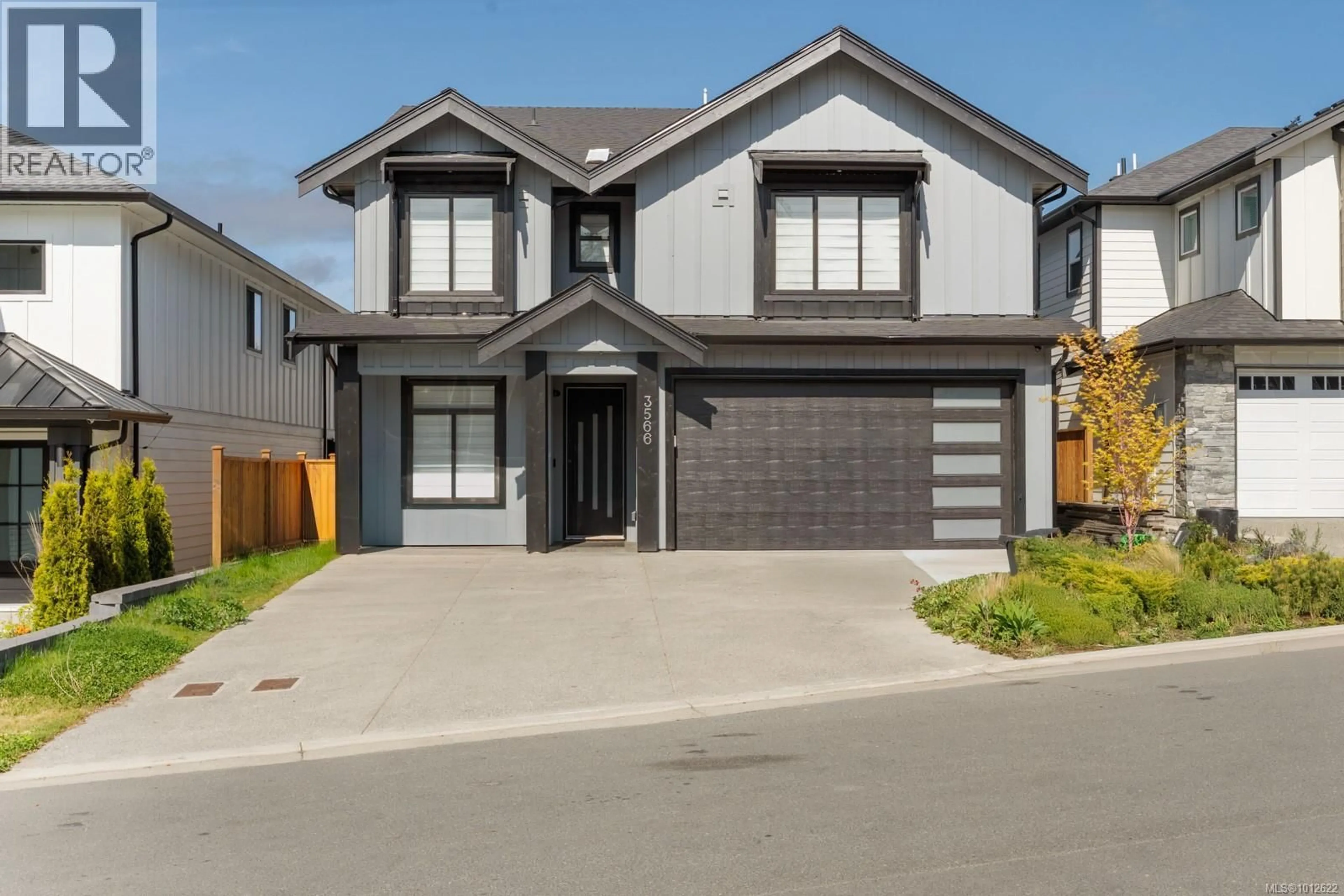 Home with vinyl exterior material, street for 3566 DELBLUSH LANE, Langford British Columbia V9C0K5
